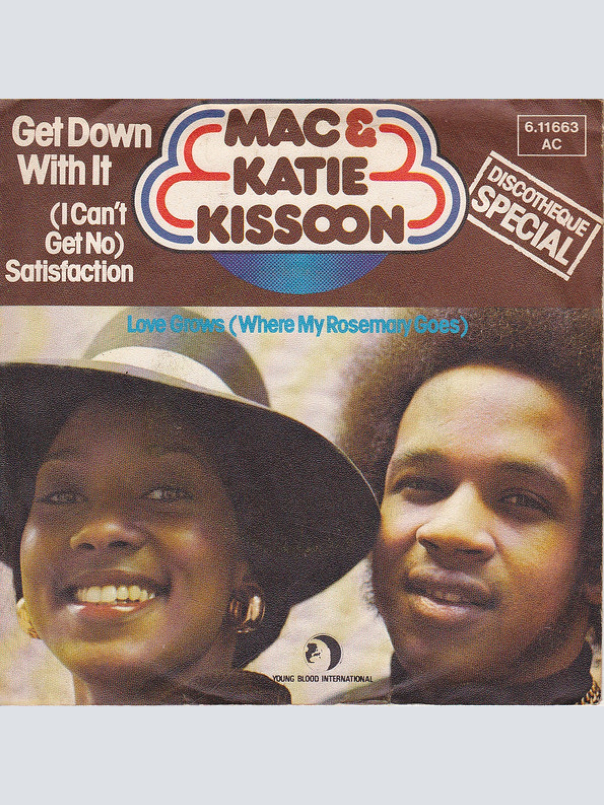 Vinyl / Mac And Katie Kissoon - Get Down With It (I Can't Get No Satisfaction)