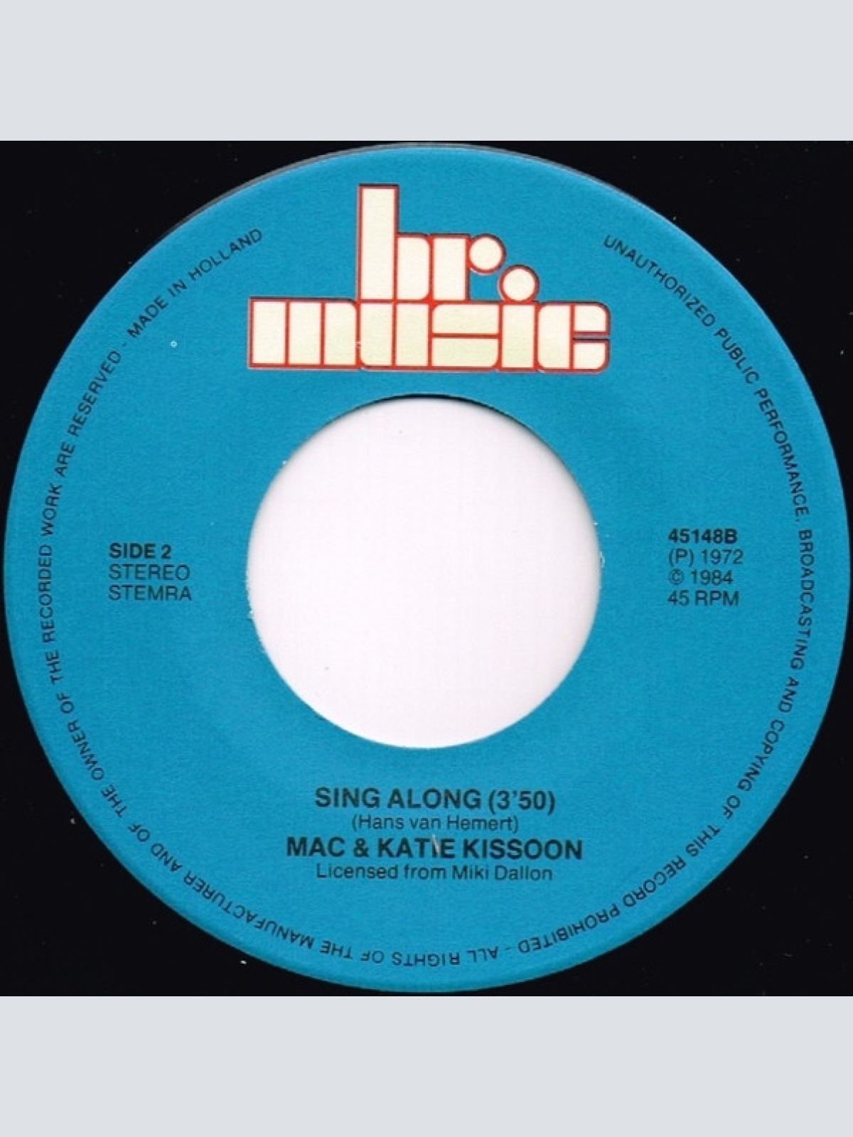 Vinyl / Mac & Katie Kissoon* - Freedom / Sing Along