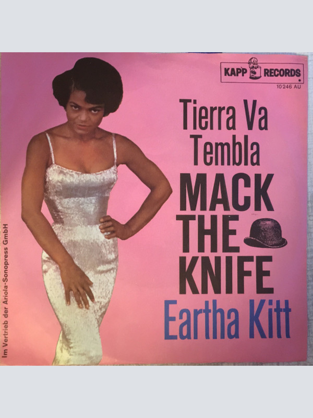 Vinyl / Eartha Kitt - Mack The Knife / Tierra Va Tembla