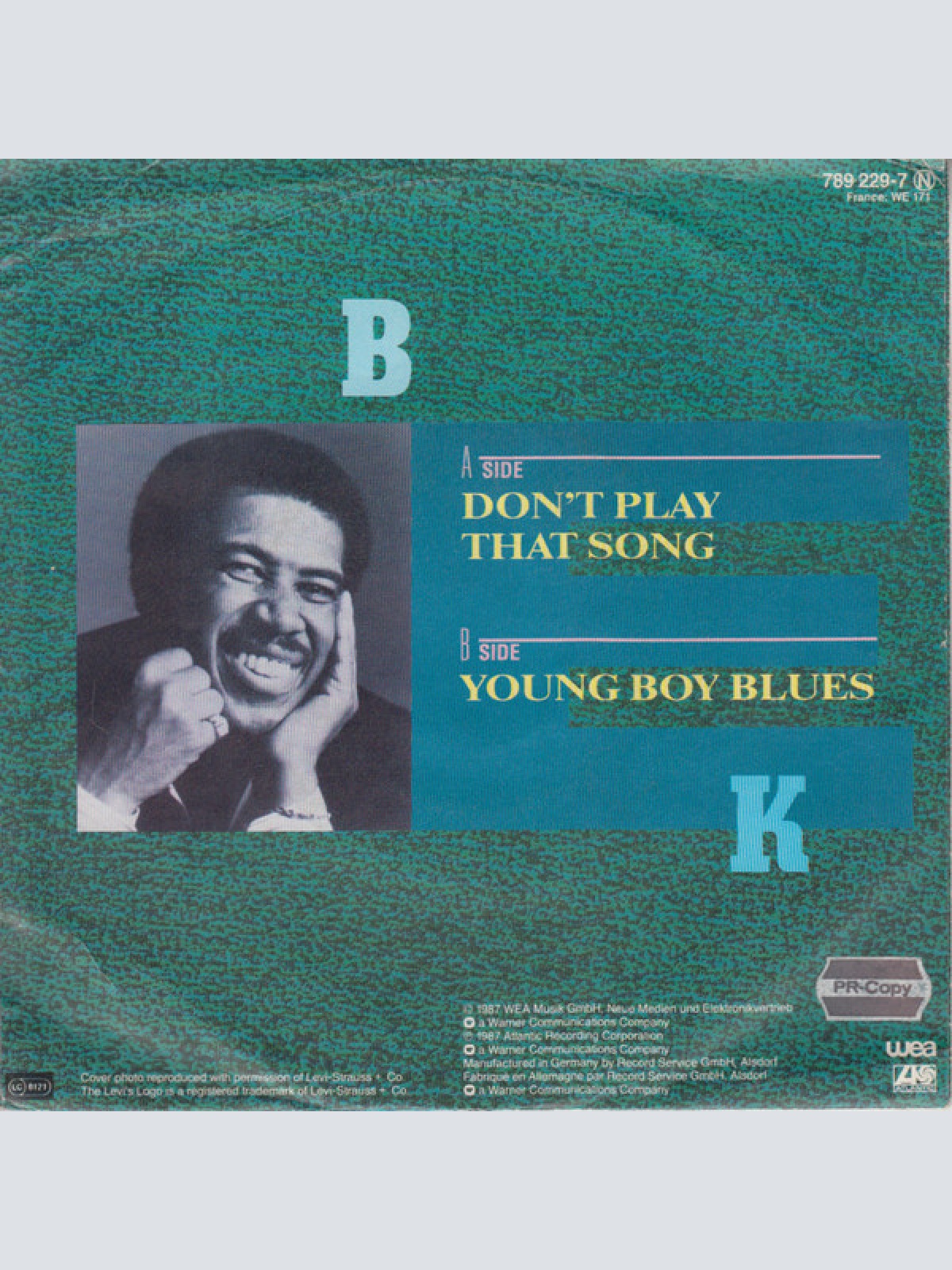 Vinyl / Ben E King* - Don't Play That Song