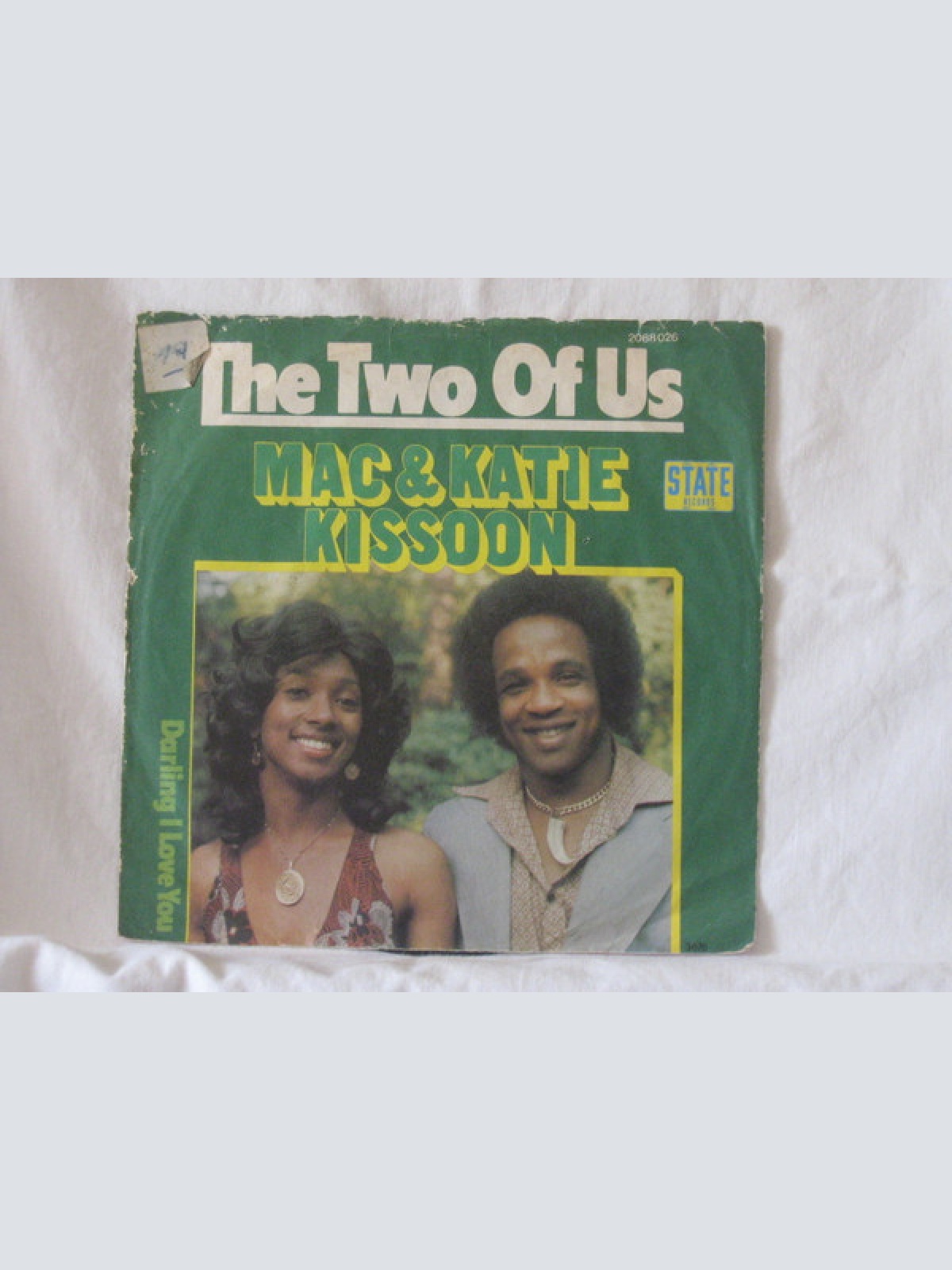 Vinyl / Mac And Katie Kissoon - The Two Of Us / Darling I Love You