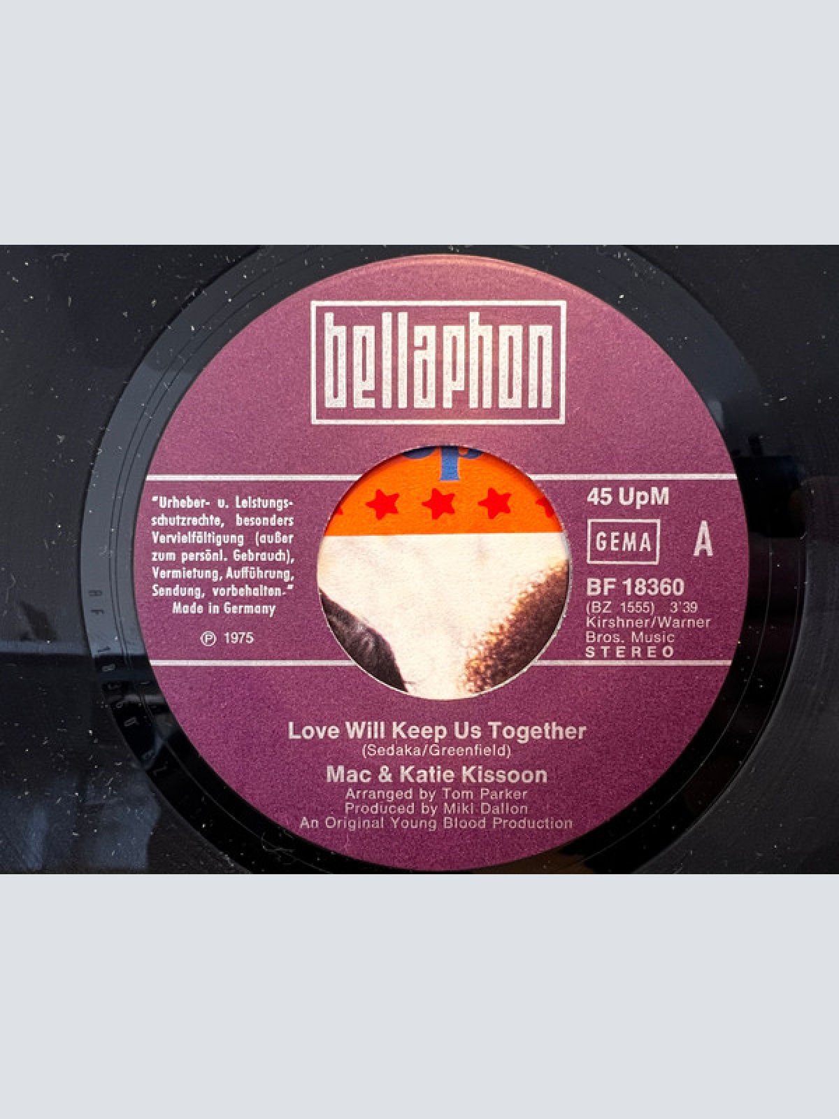 Vinyl / Mac & Katie Kissoon* - Love Will Keep Us Together