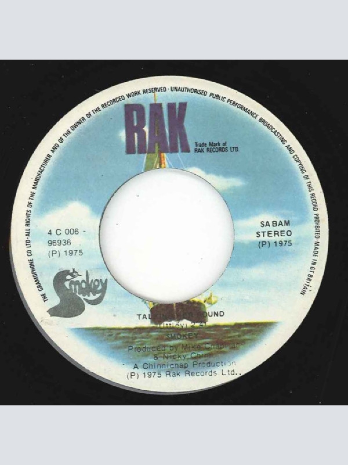 Vinyl / Smokey* - Don't Play Your Rock 'N'Roll To Me