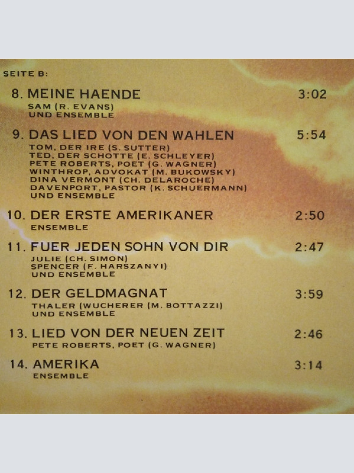 Vinyl / Éric Charden* - Guy Bontempelli - Mayflower - Deutschsprachige Erstauffuehrung Im Theater An Der Wien