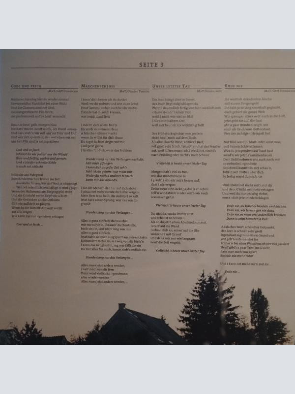 Vinyl / STS (3) - Neuer Morgen