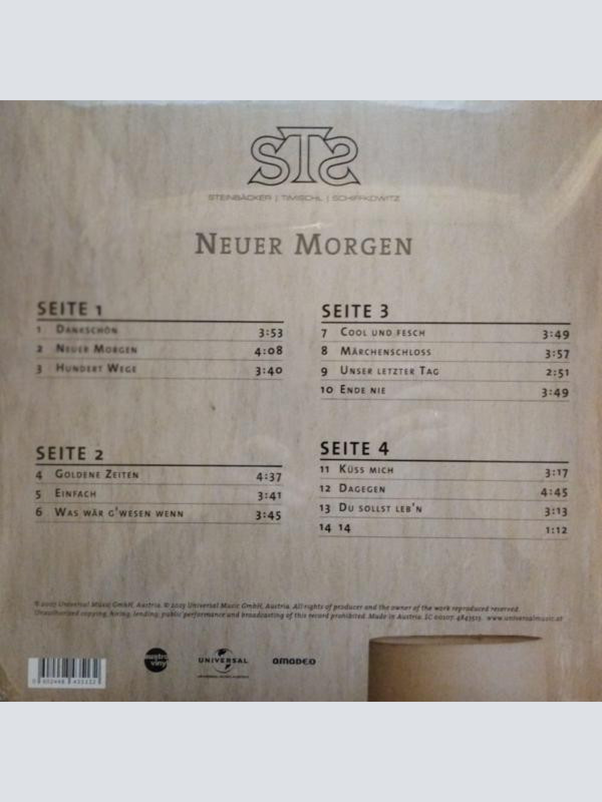 Vinyl / STS (3) - Neuer Morgen