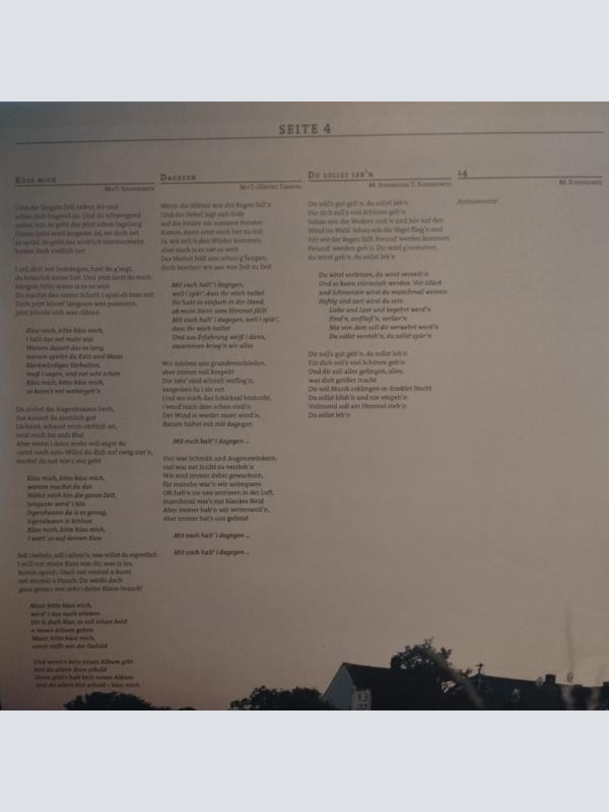 Vinyl / STS (3) - Neuer Morgen