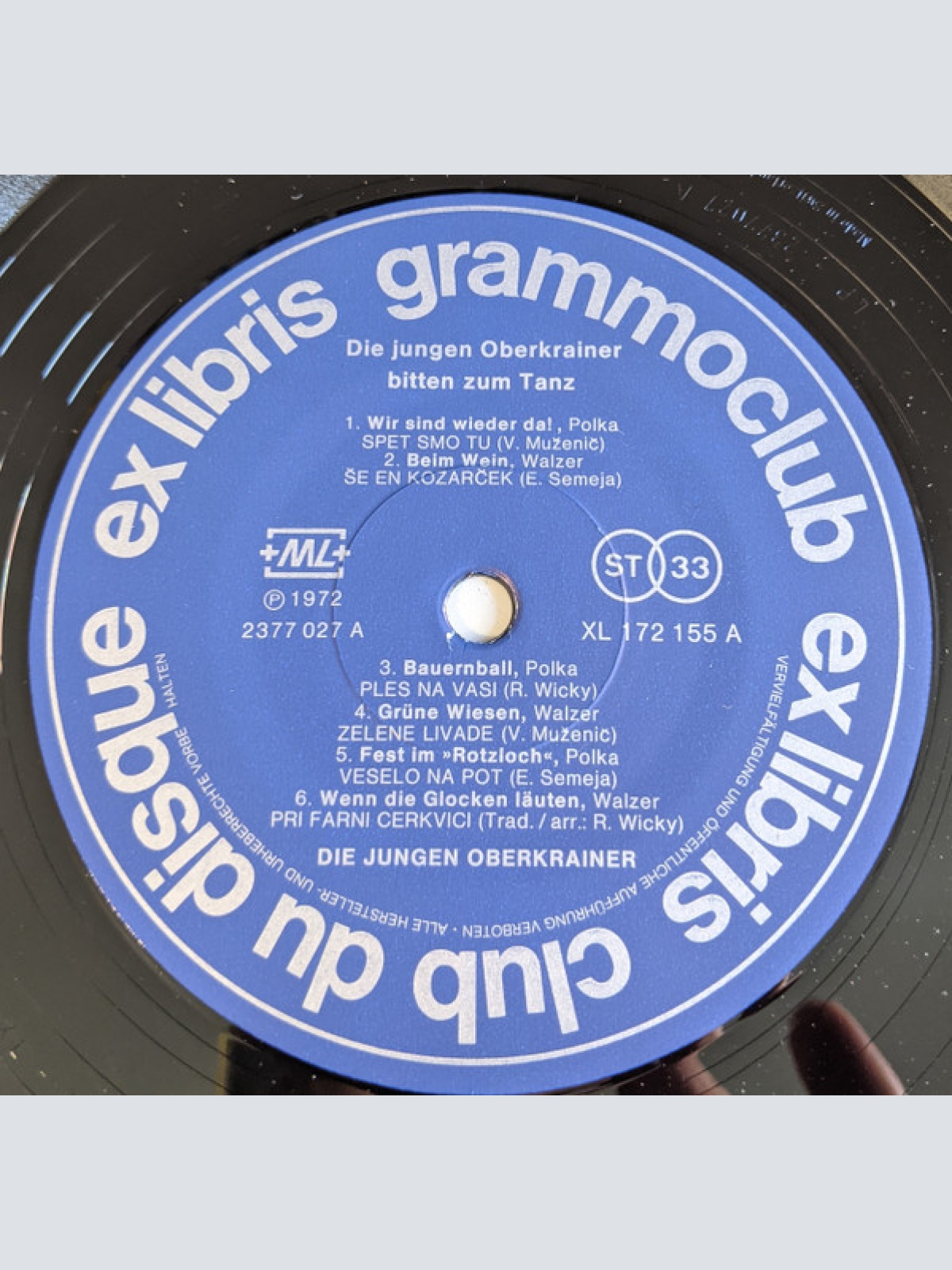 Vinyl / Die Jungen Oberkrainer - Bitten Zum Tanz