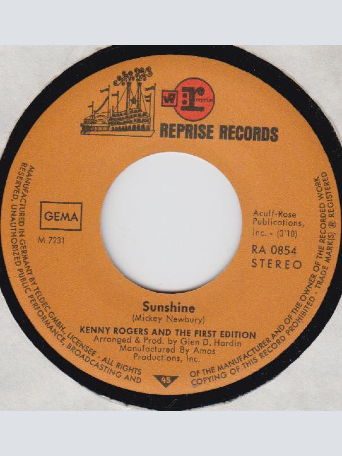 Vinyl / Kenny Rogers And The First Edition* - Reuben James