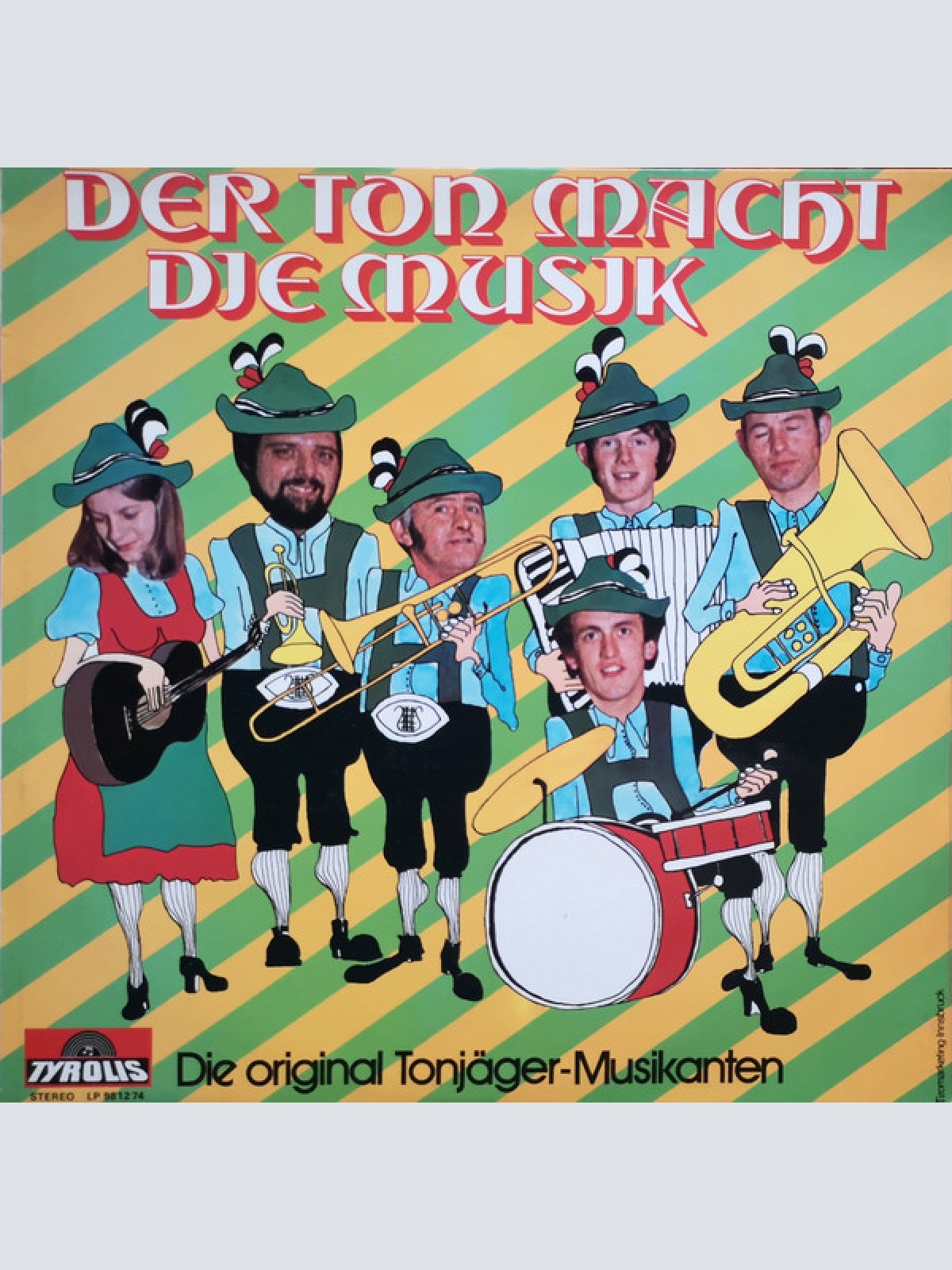 Vinyl / Die Original Tonjäger-Musikanten - Der Ton Macht Die Musik