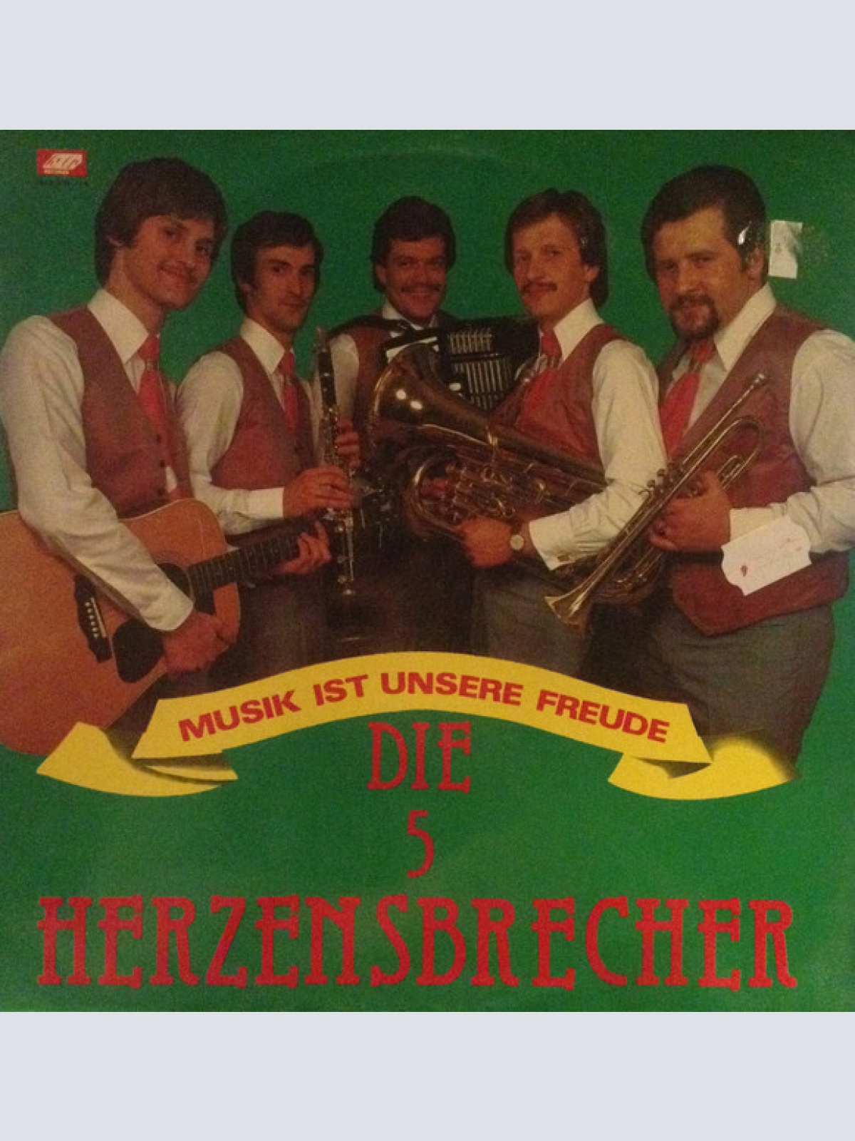 Vinyl / Die 5 Herzensbrecher - Musik Ist Unsere Freude