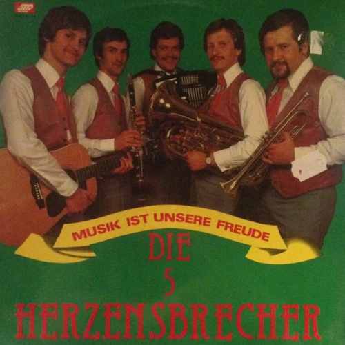 Vinyl / Die 5 Herzensbrecher - Musik Ist Unsere Freude