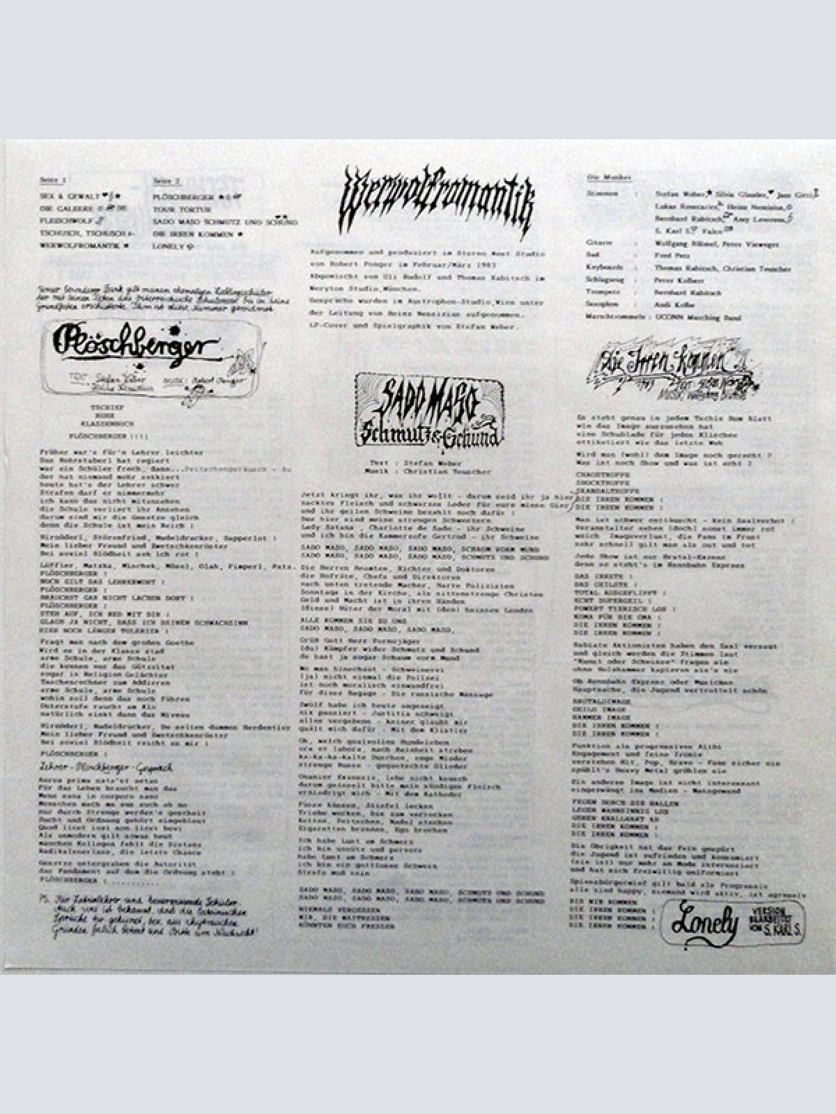 Vinyl / Drahdiwaberl - Werwolfromantik