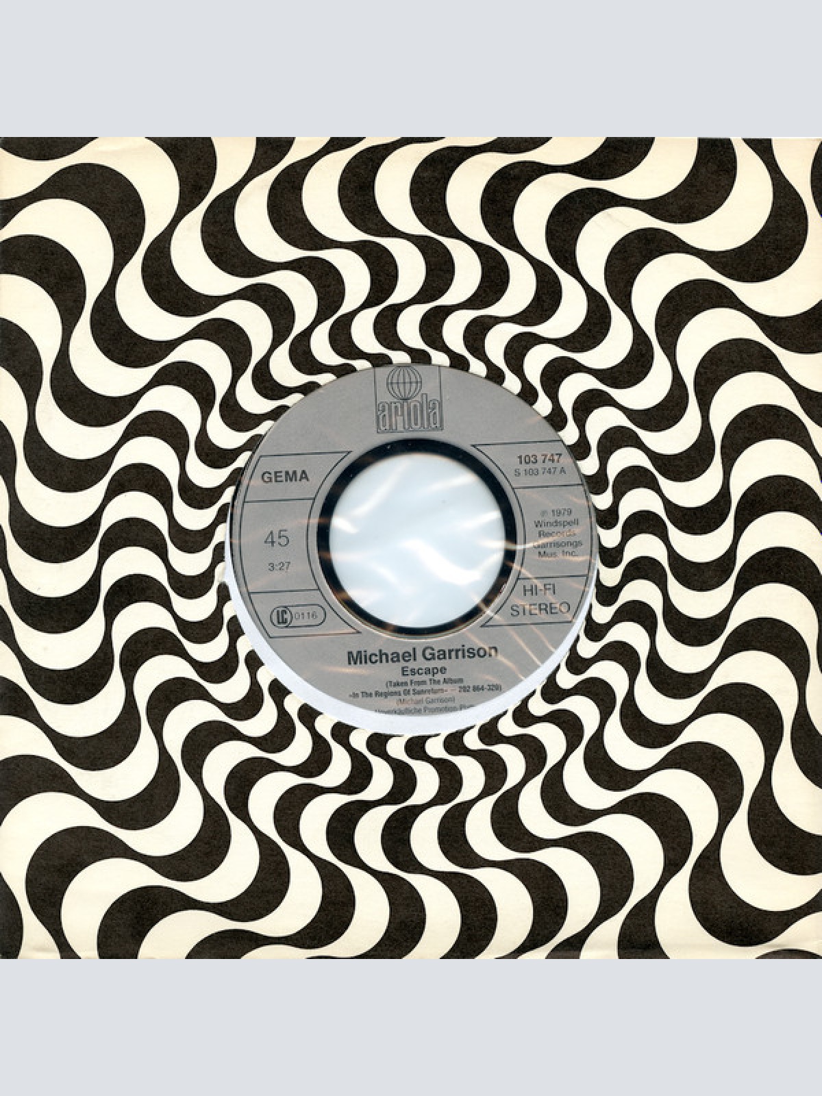 Vinyl / Michael Garrison - Escape