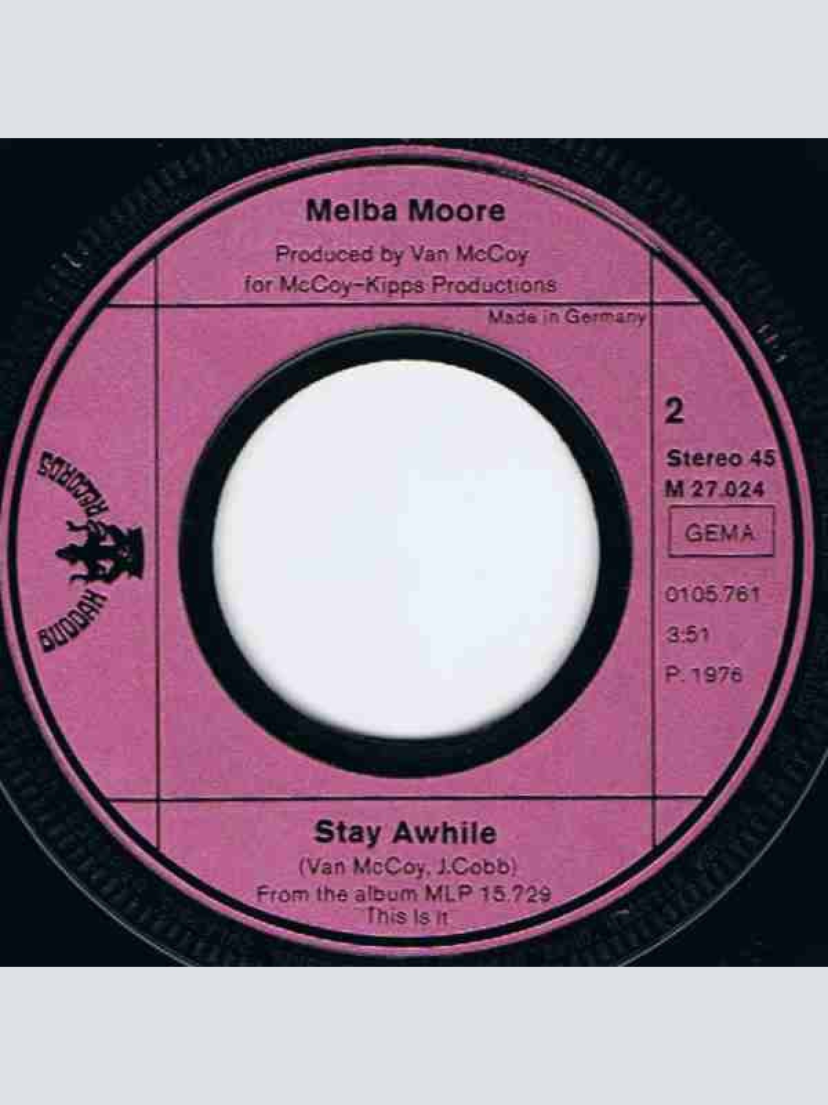 Vinyl / Melba Moore - This Is It