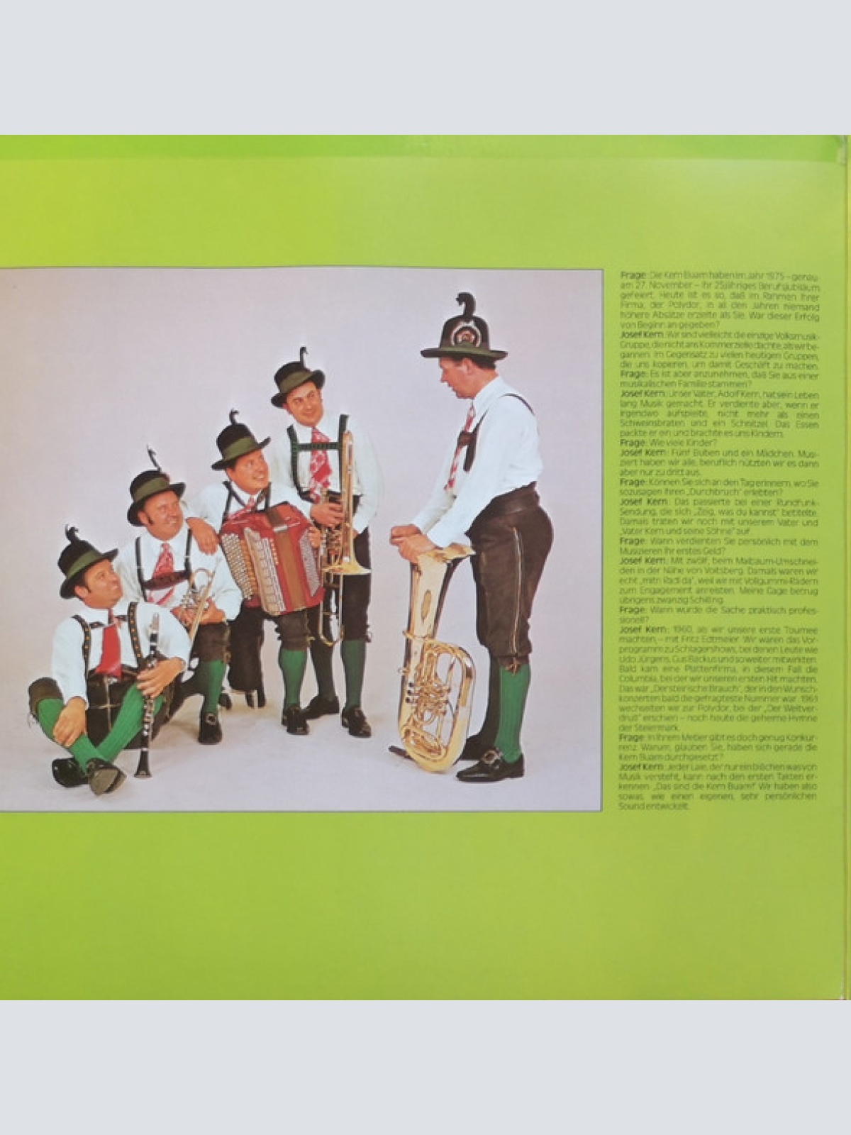 Vinyl / Die Kern Buam - 24 x Die Kern-Buam