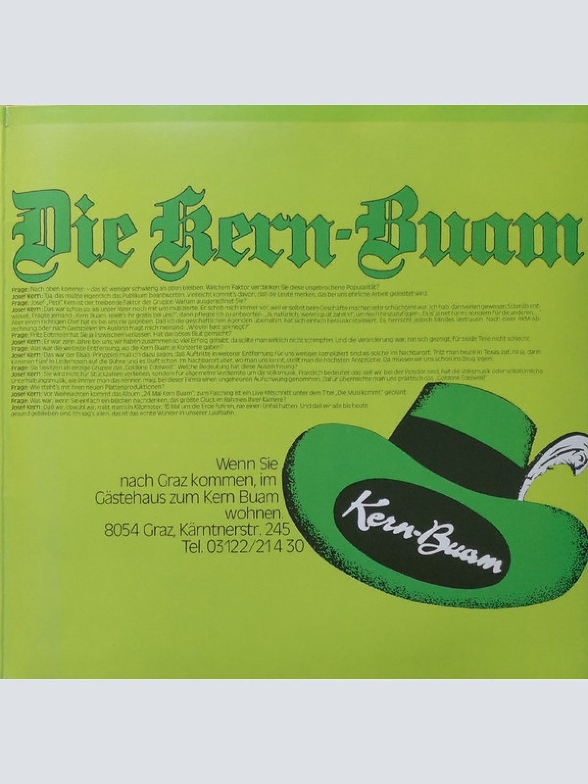 Vinyl / Die Kern Buam - 24 x Die Kern-Buam