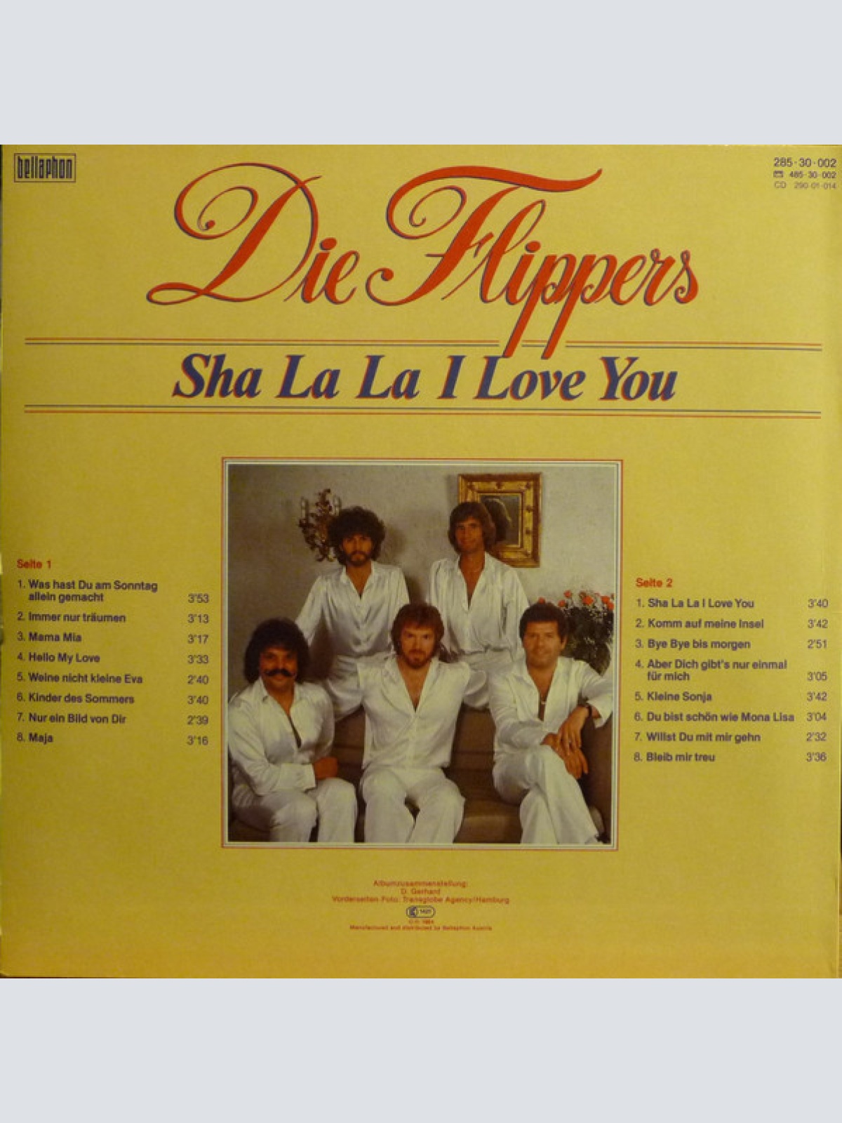 Vinyl / Die Flippers - Sha La La I Love You