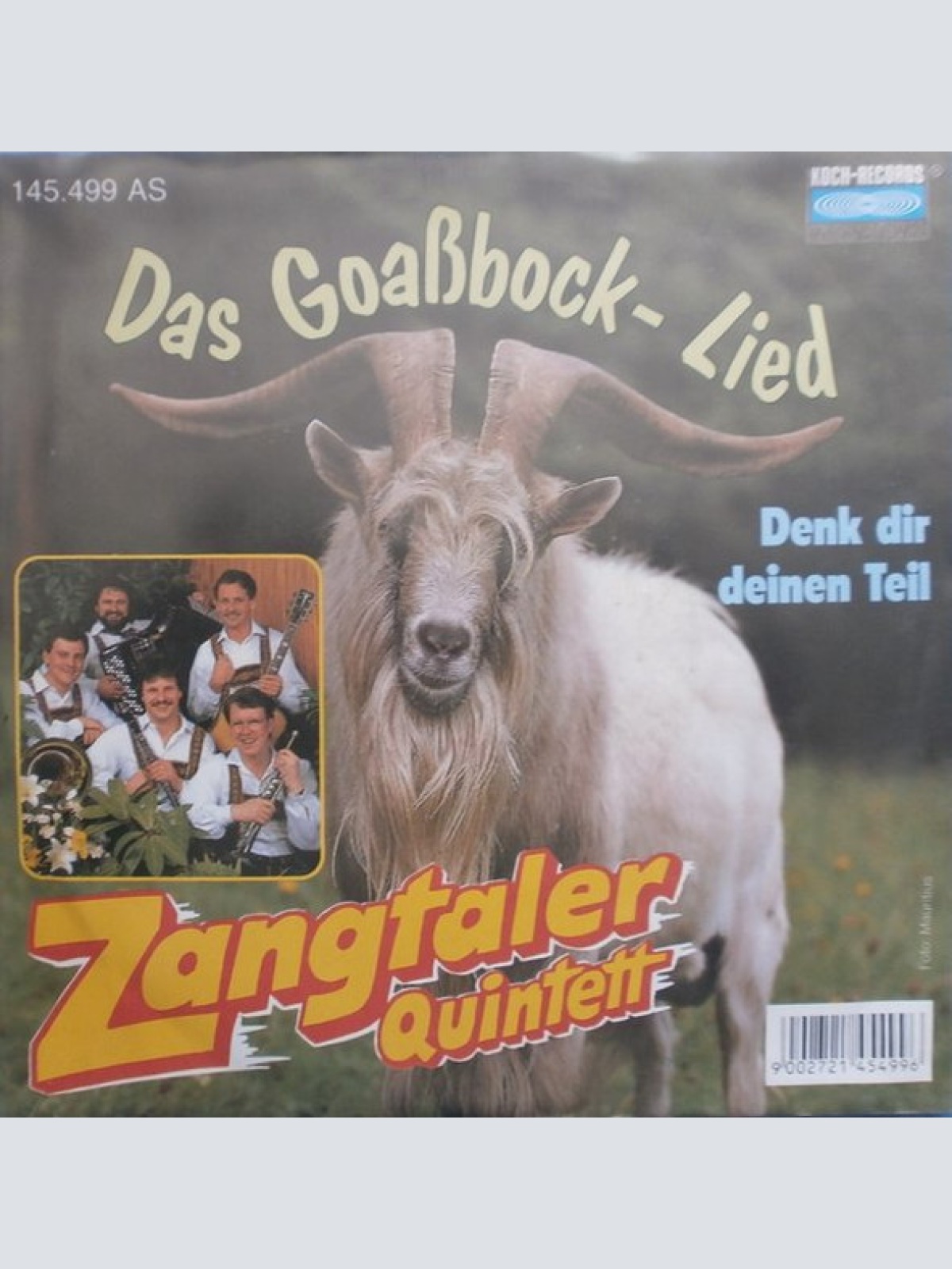 Vinyl / Zangtaler Quintett - Das Goassbock-Lied
