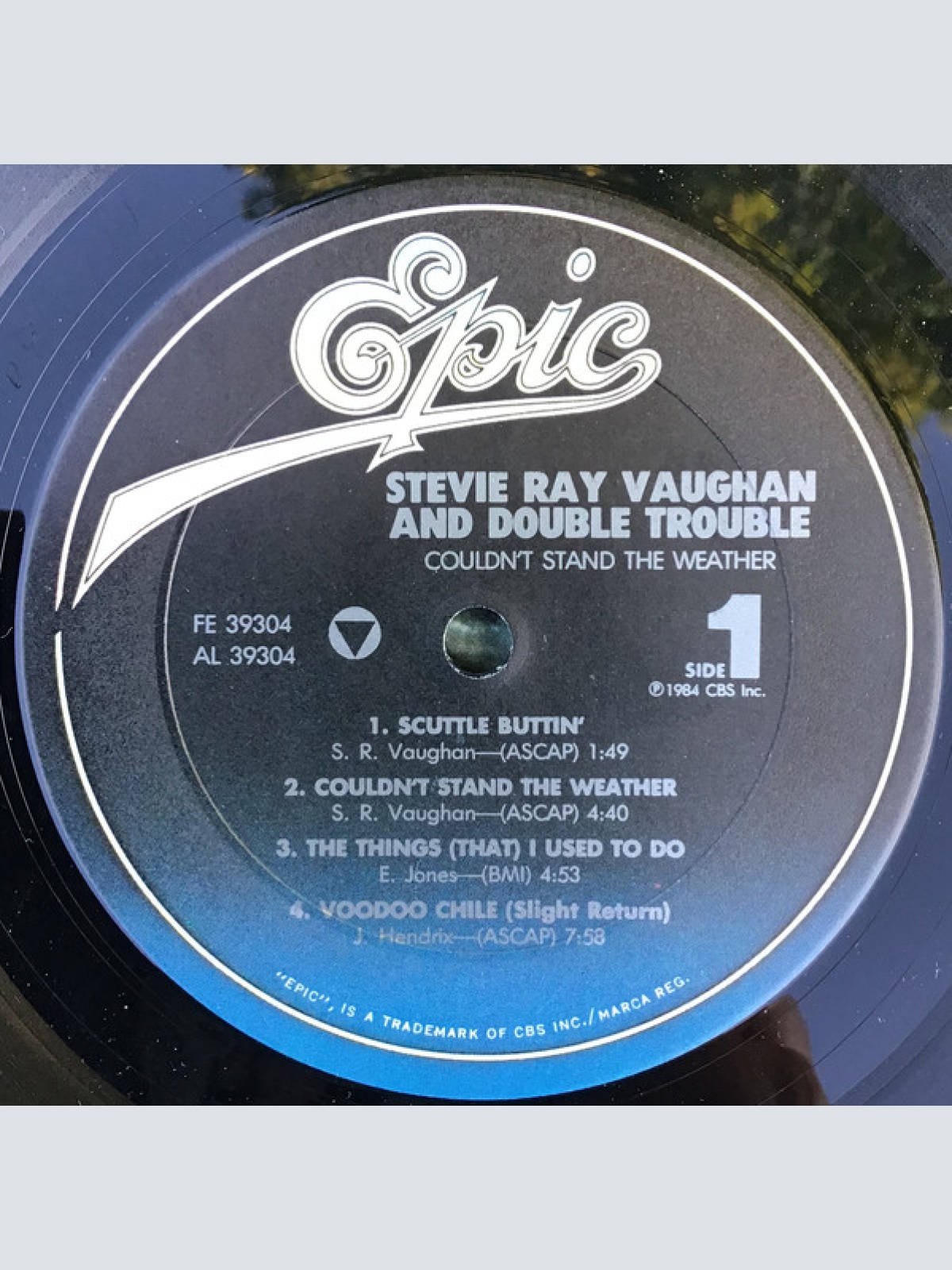 Vinyl / Stevie Ray Vaughan And Double Trouble* - Couldn't Stand The Weather