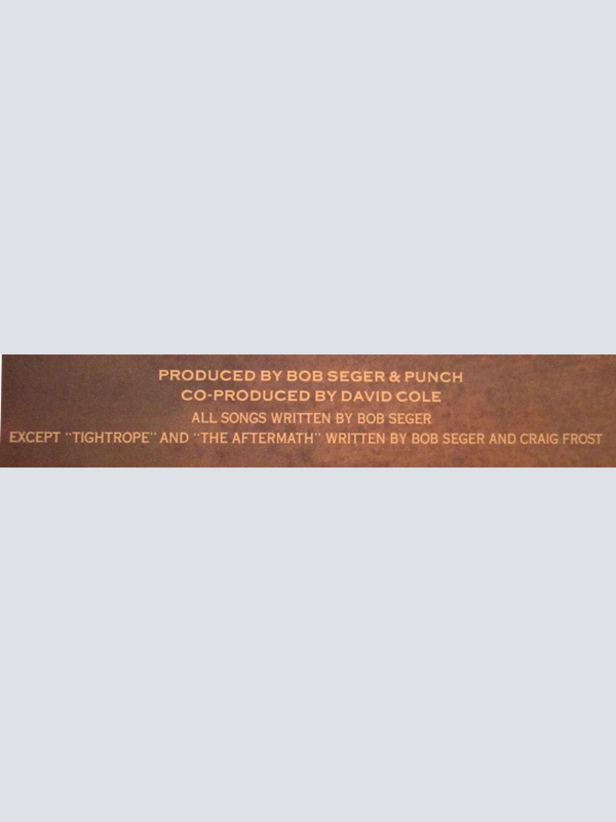 Vinyl / Bob Seger & The Silver Bullet Band* - Like A Rock