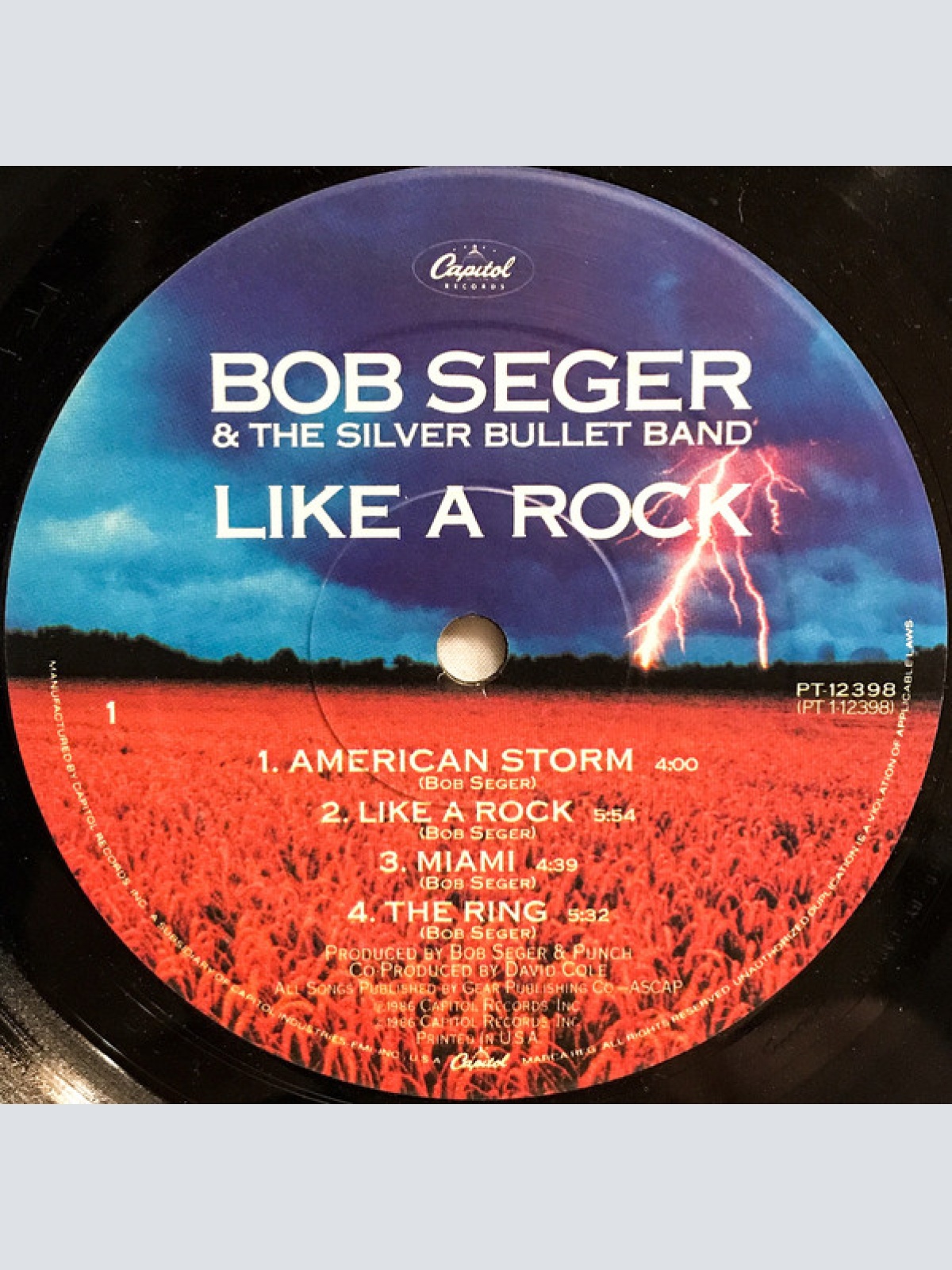 Vinyl / Bob Seger & The Silver Bullet Band* - Like A Rock