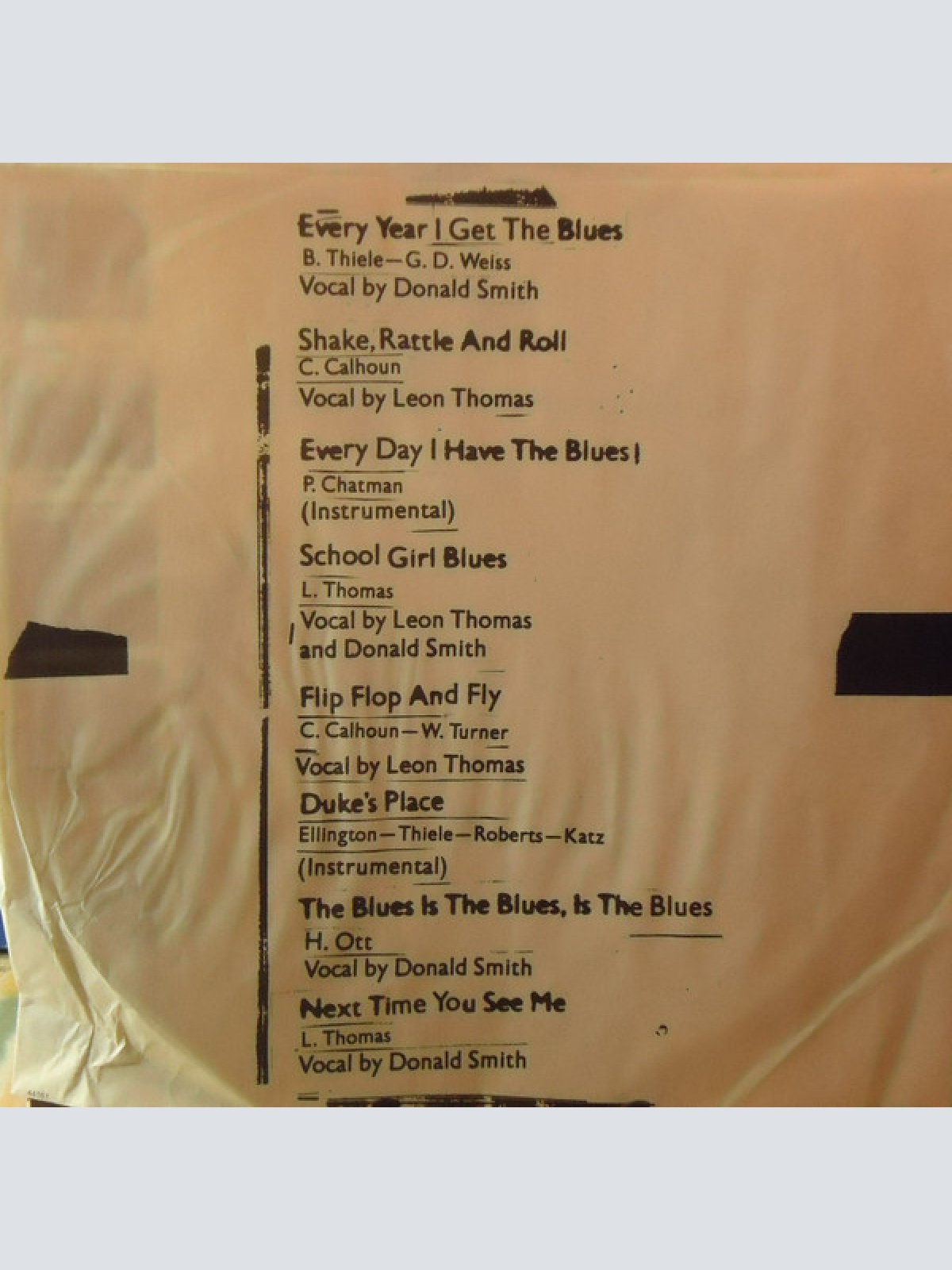 Vinyl / The Leon Thomas Blues Band - The Leon Thomas Blues Band