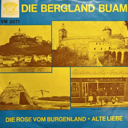 Vinyl / Die Bergland Buam* - Die Rose Vom Burgenland / Alte Liebe