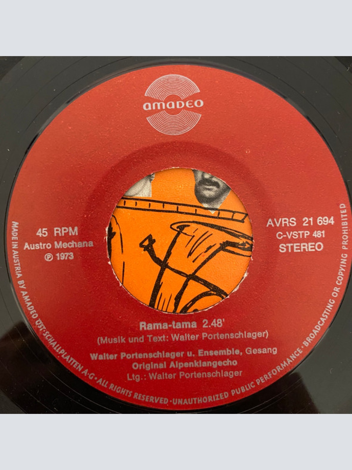 Vinyl / Original Alpenklangecho - Rama-Tama