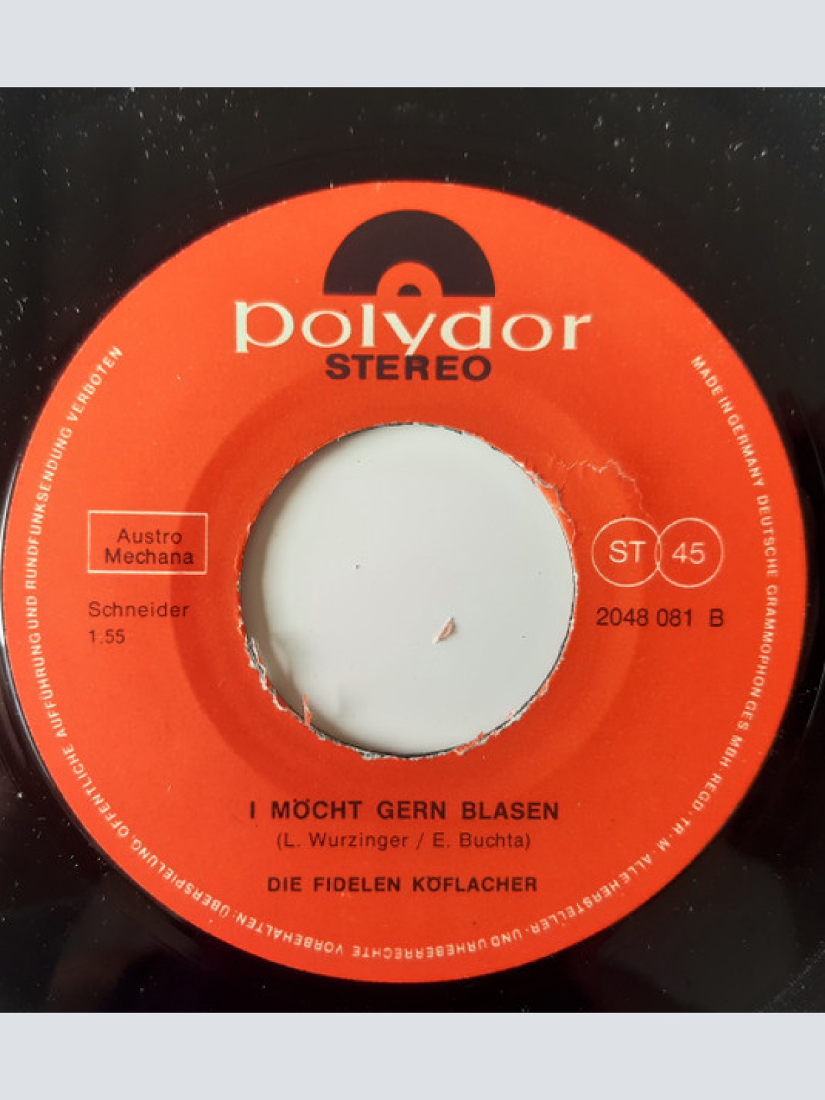 Vinyl / Die Fidelen Köflacher - Heimatklänge