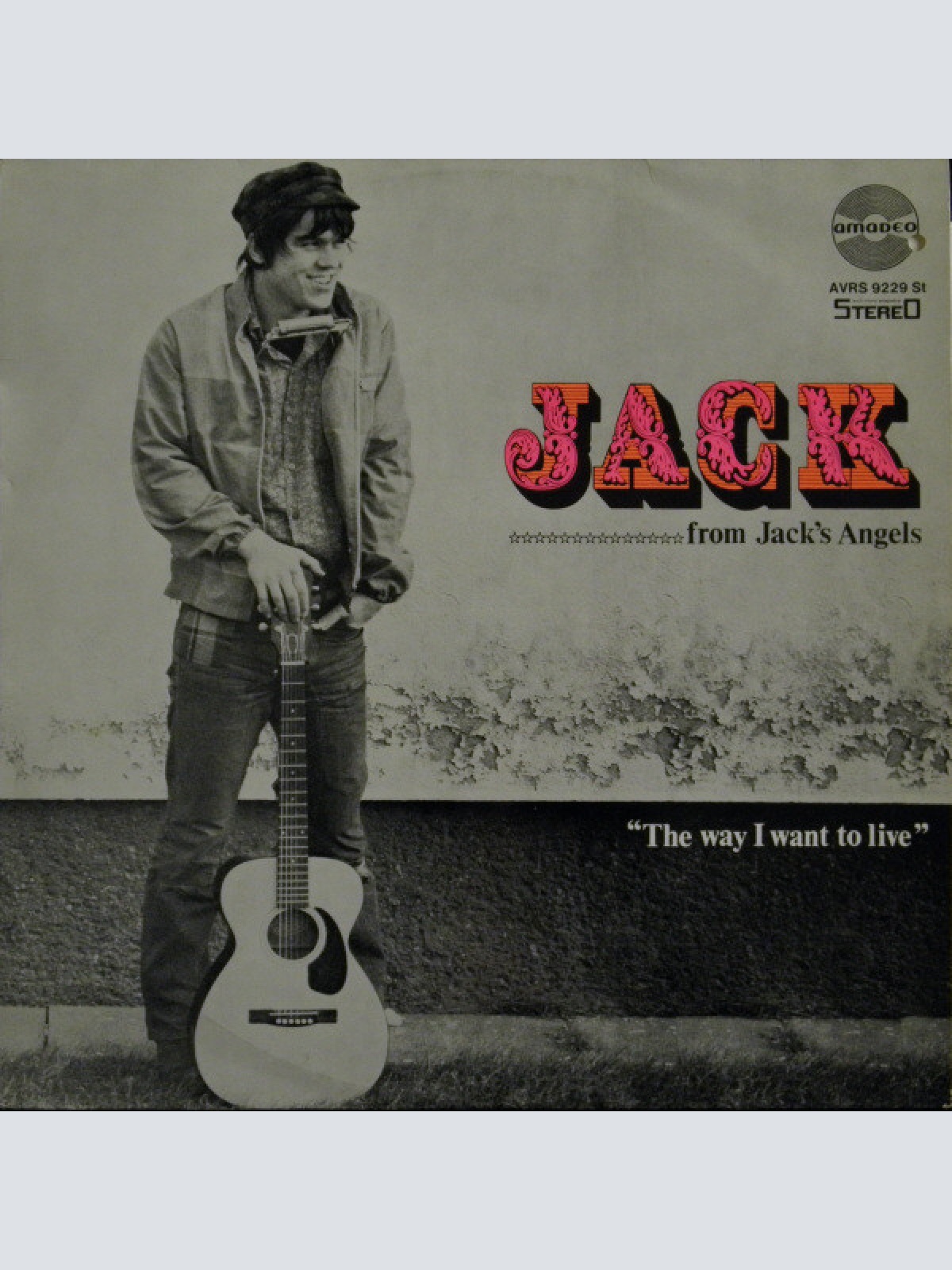 Vinyl / Jack ... from Jack's Angels* - "The Way I Want To Live"