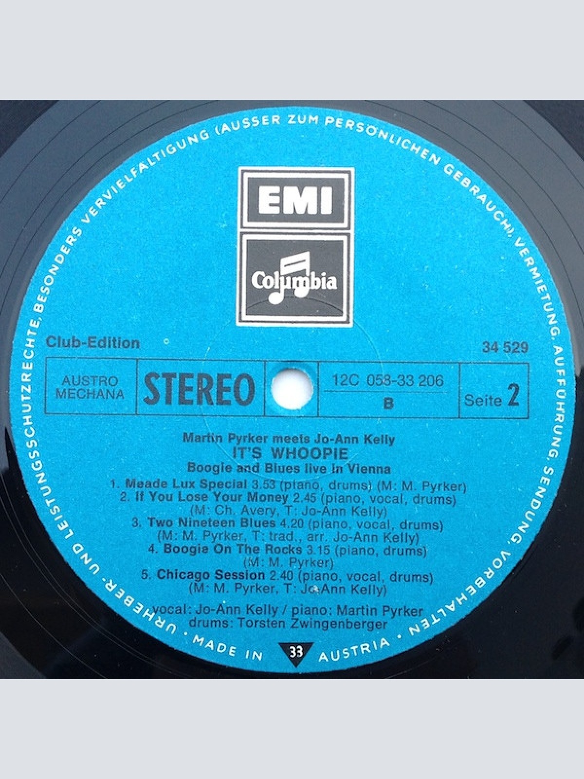 Vinyl / Martin Pyrker Meets Jo-Ann Kelly - It's Whoopie