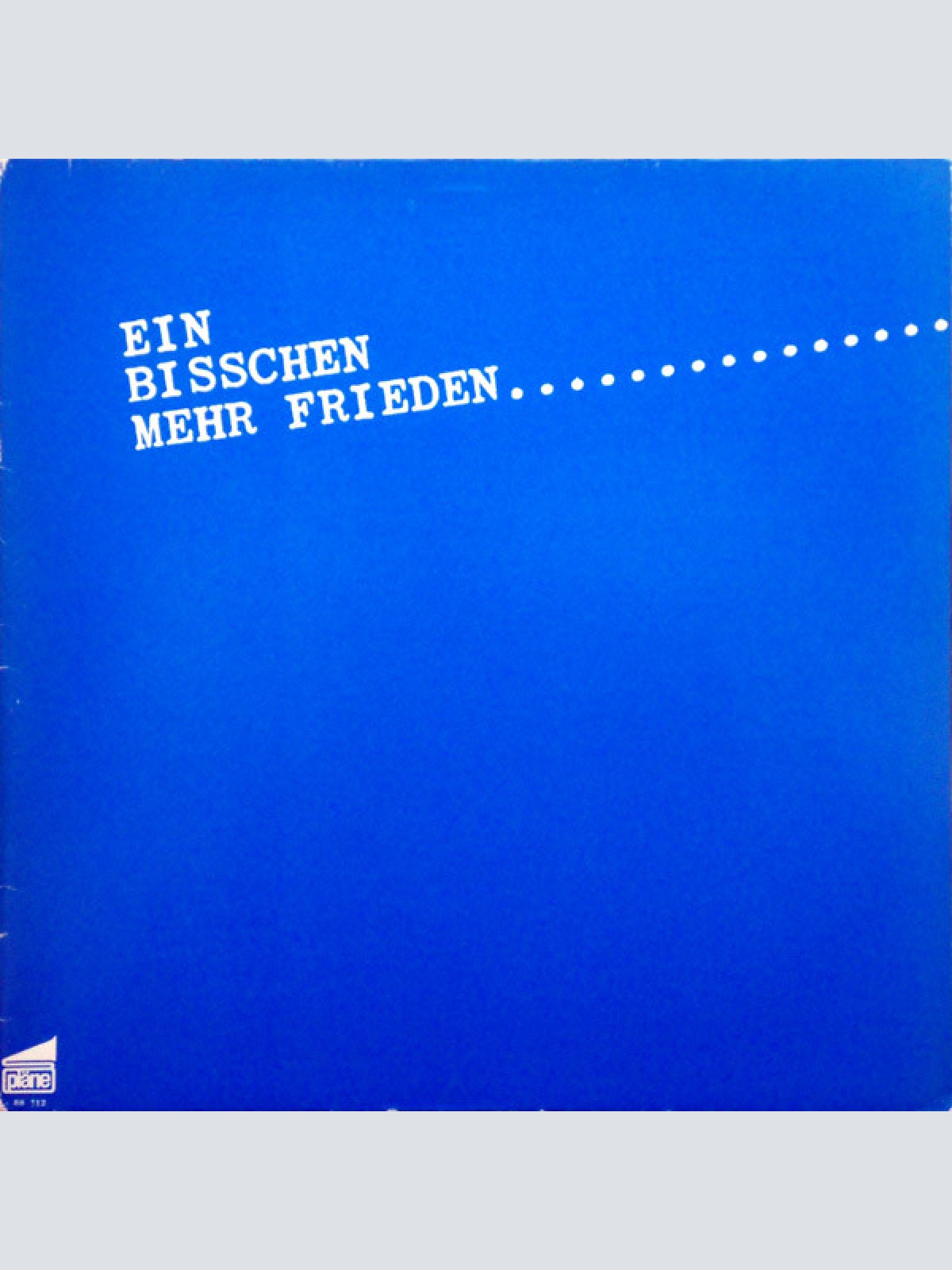Vinyl / Various - Ein Bisschen Mehr Frieden