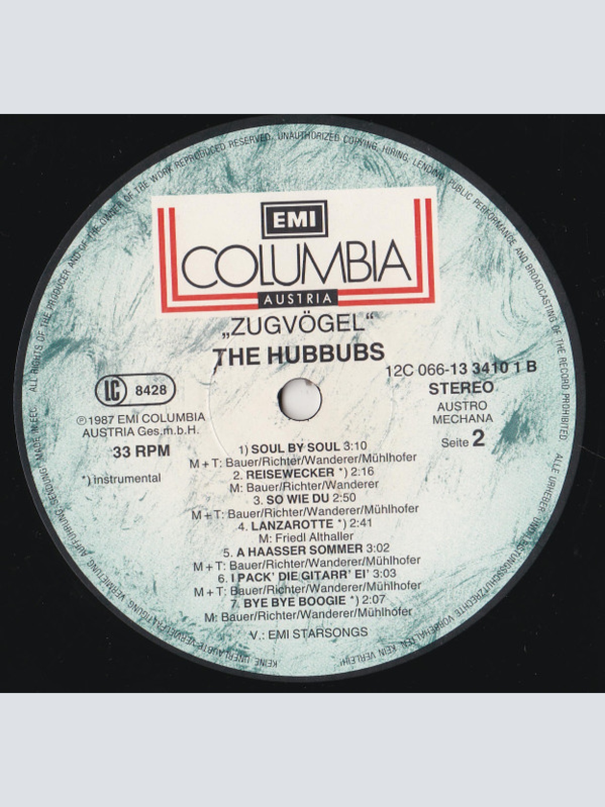 Vinyl / The Hubbubs - Zugvögel