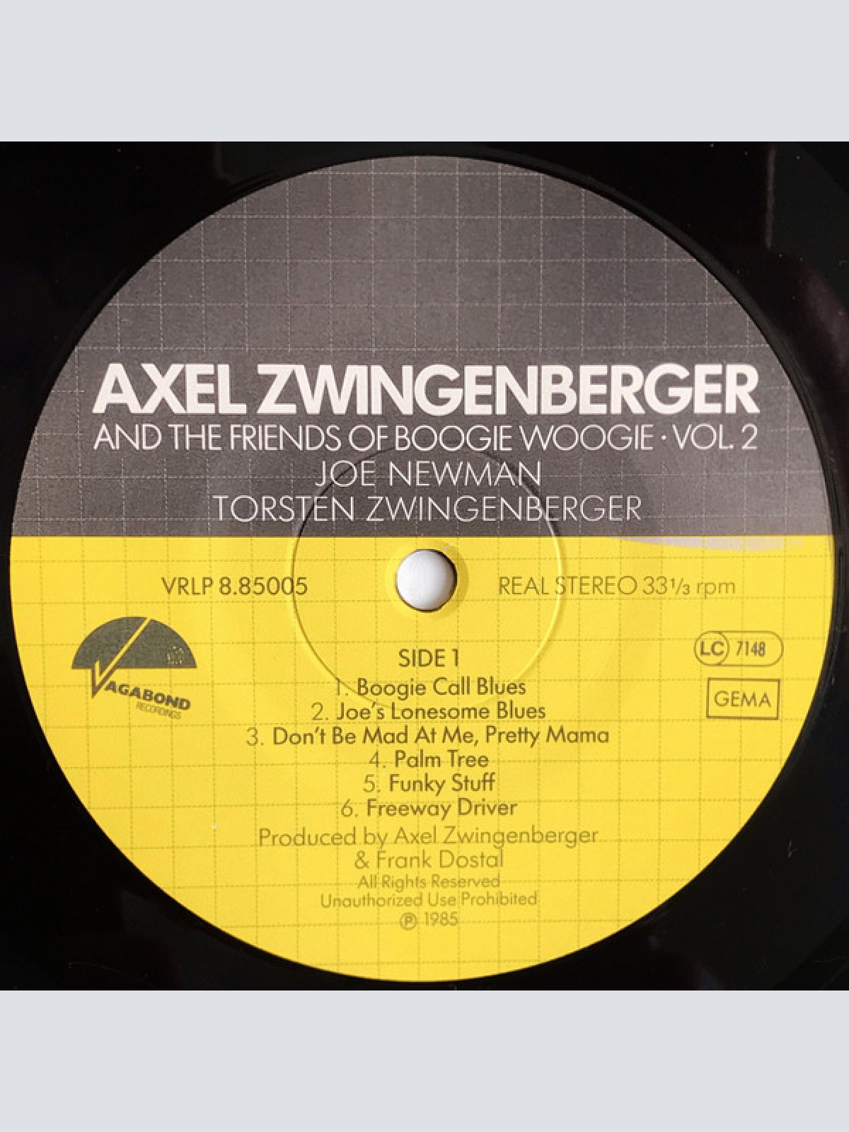 Vinyl / Axel Zwingenberger And The Friends Of Boogie Woogie* - Between Hamburg And Hollywood