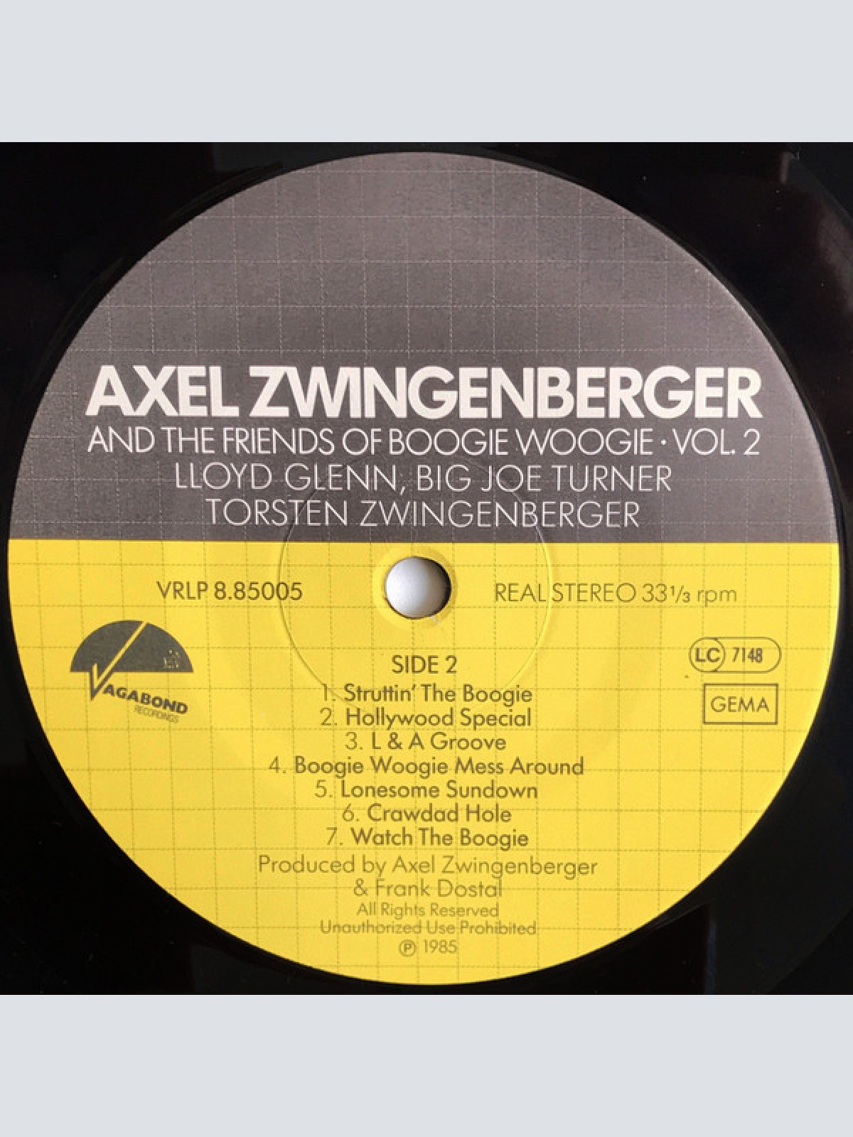 Vinyl / Axel Zwingenberger And The Friends Of Boogie Woogie* - Between Hamburg And Hollywood
