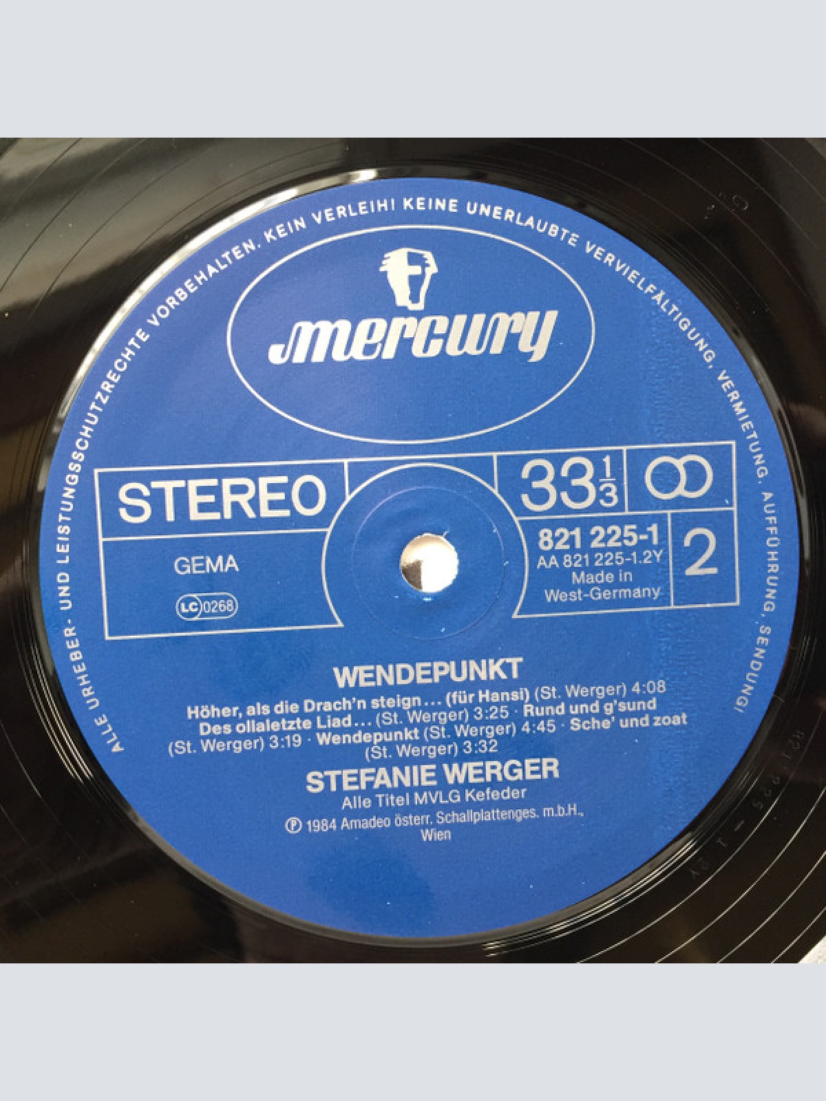 Vinyl / Stefanie Werger - Wendepunkt