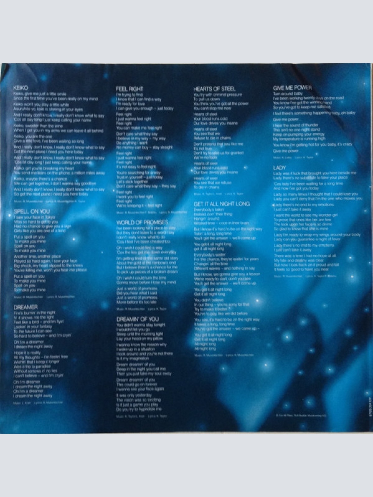 Vinyl / Tokyo (4) - Fasten Seat Belts