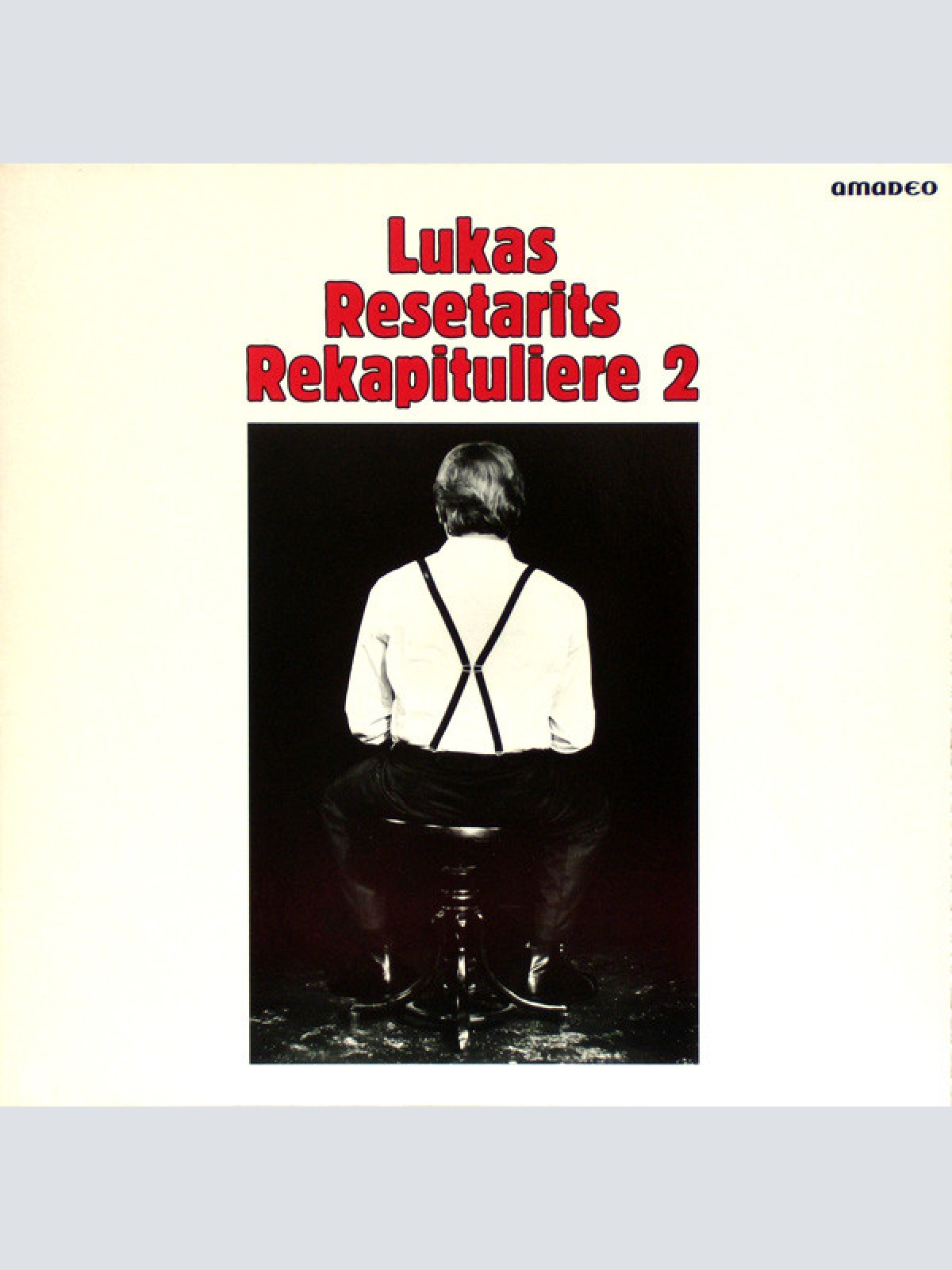Vinyl / Lukas Resetarits - Rekapituliere 2