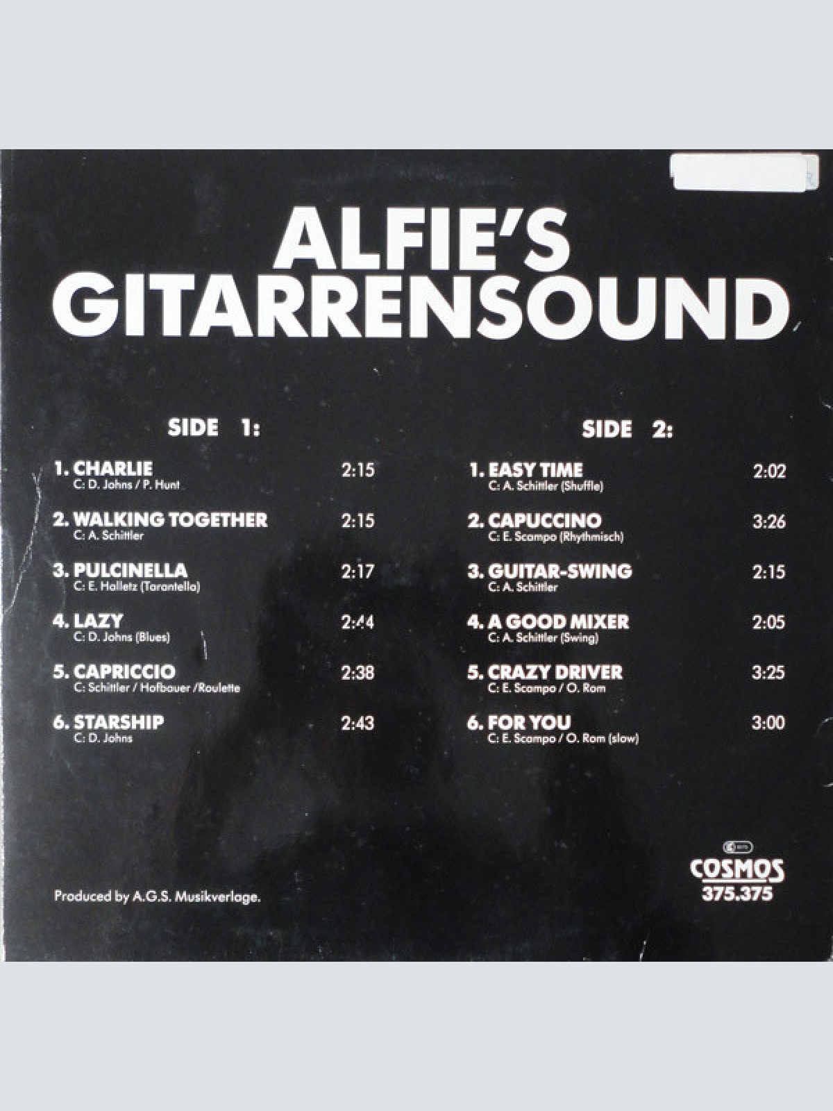 Vinyl / Alfie* - Alfie's Gitarrensound