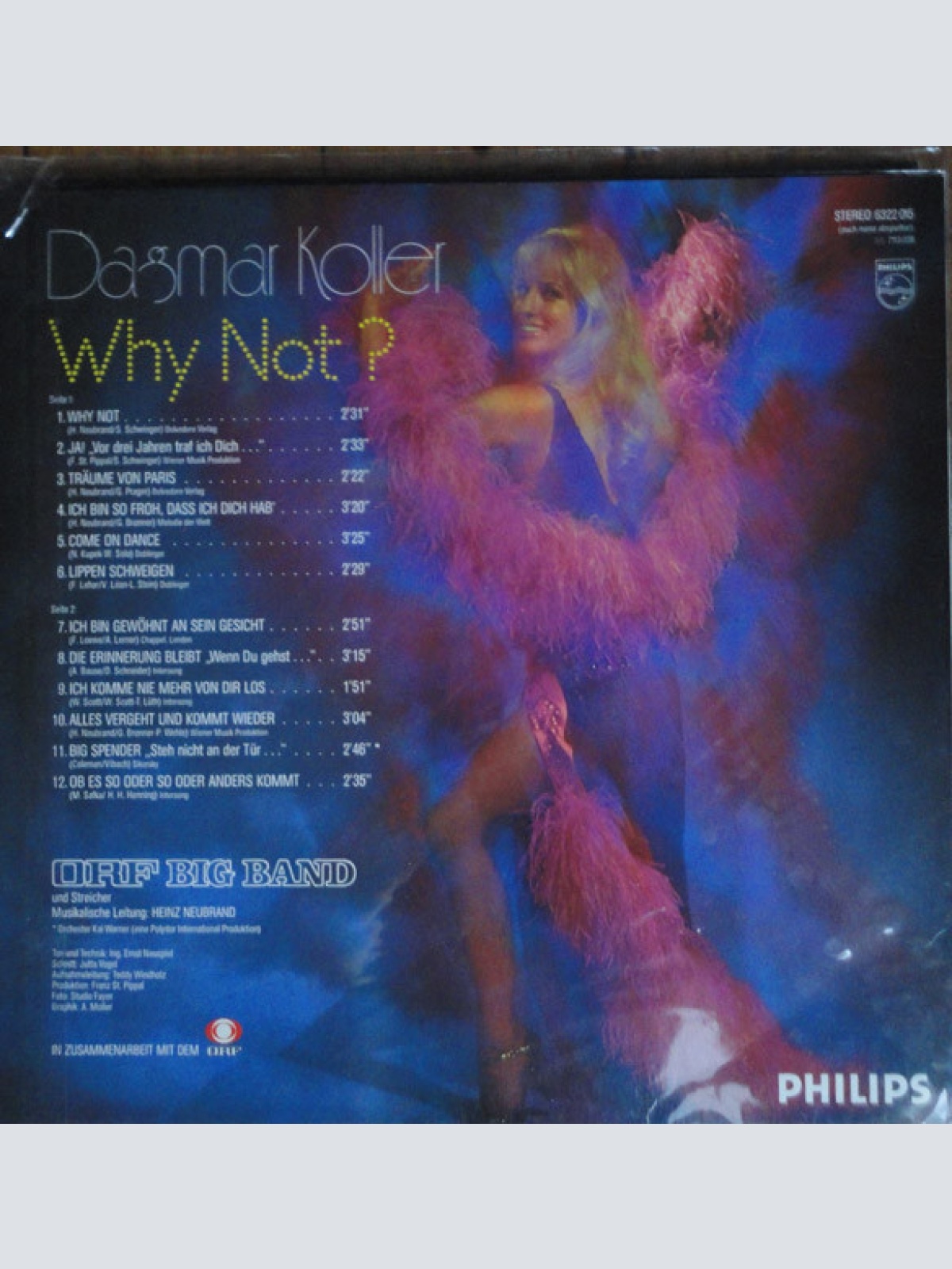 Vinyl / Dagmar Koller - Why Not ?