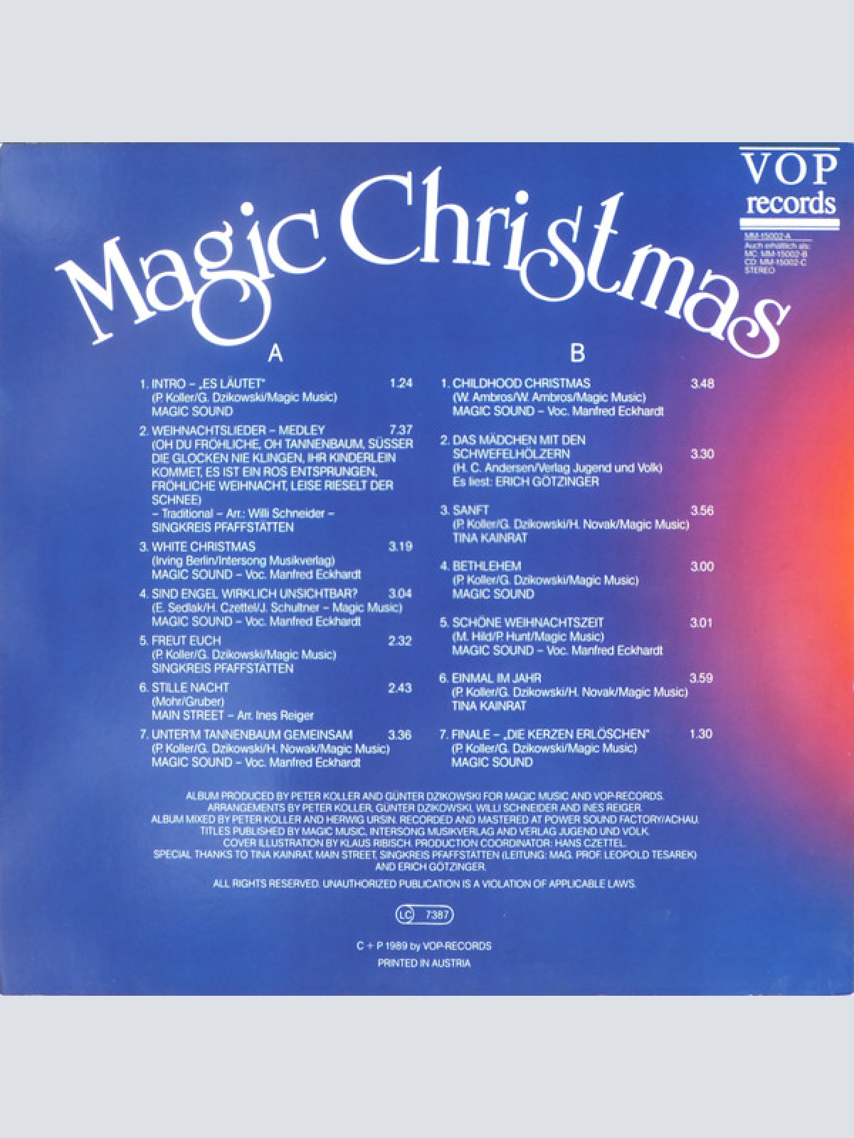 Vinyl / Magic Sound (2) - Magic Christmas