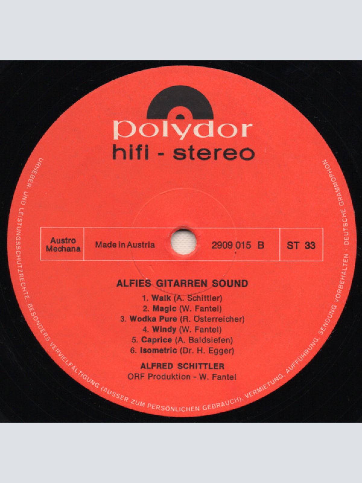 Vinyl / Alfie* - Alfies Gitarren Sound