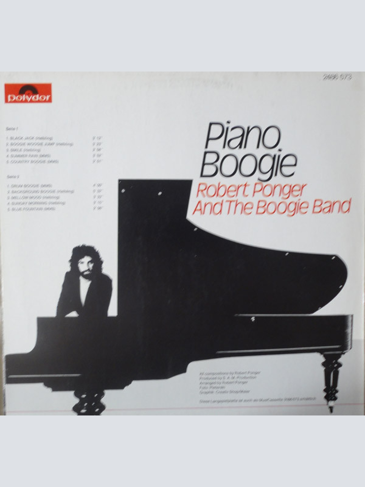 Vinyl / Robert Ponger And The Boogie Band - Piano Boogie