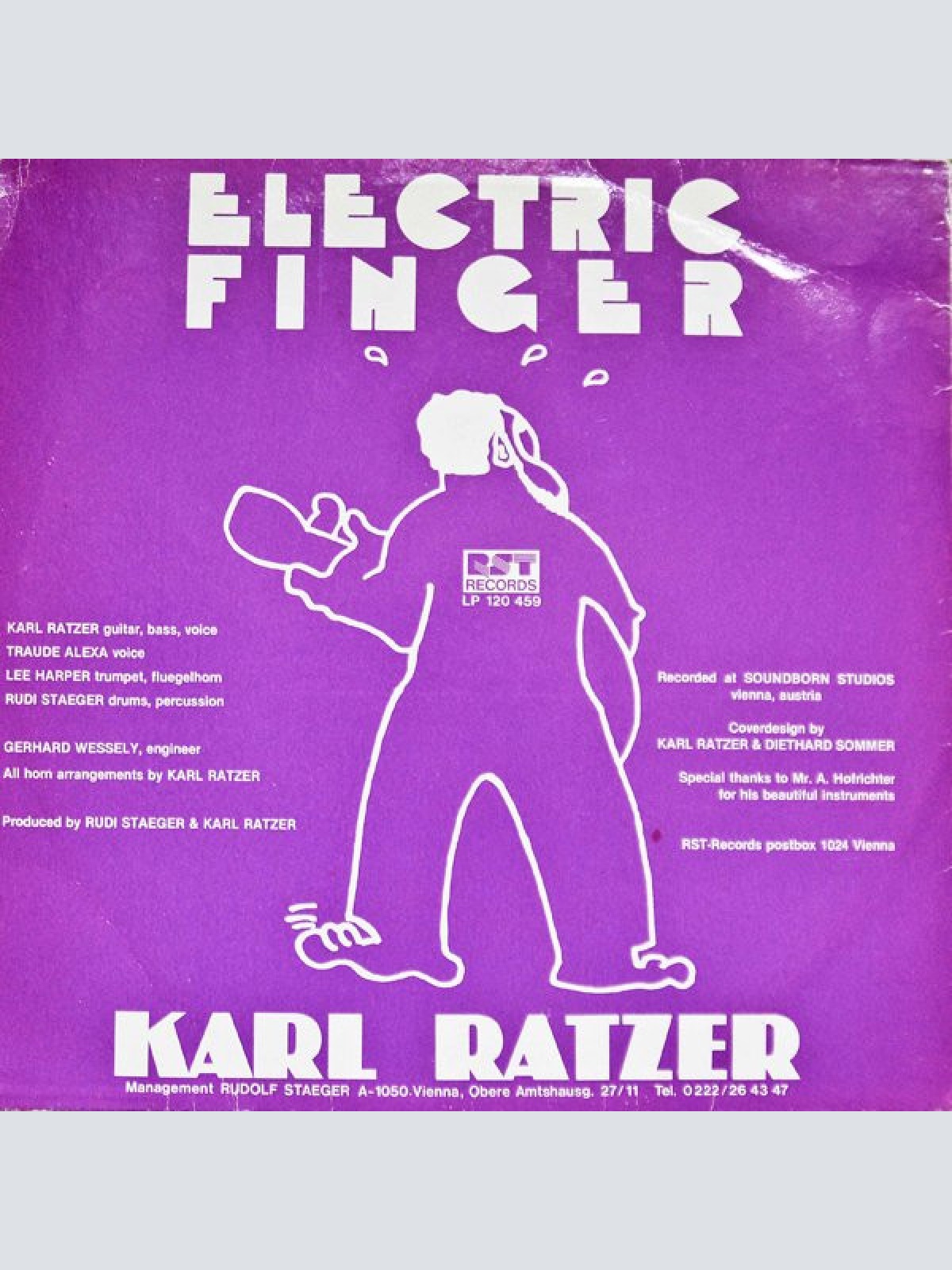 Vinyl / Karl Ratzer - Electric Finger