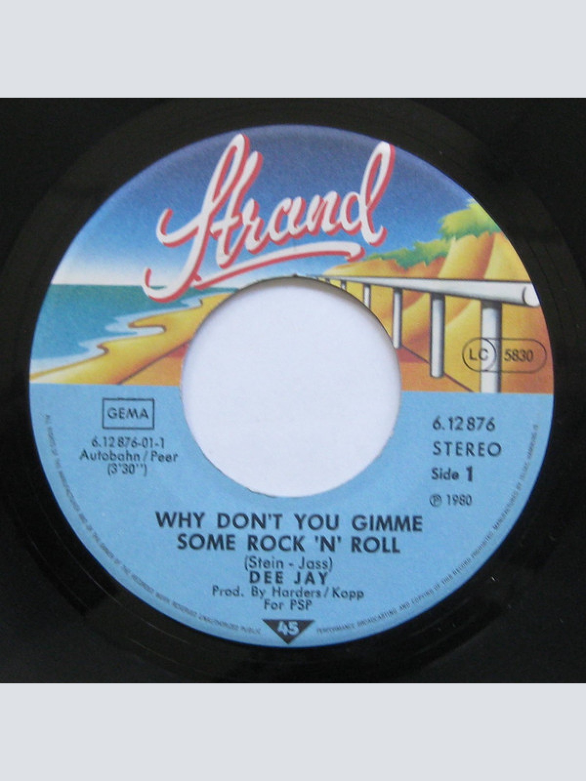 Vinyl / Dee Jay (3) - Why Don't You Gimme Some Rock 'n' Roll