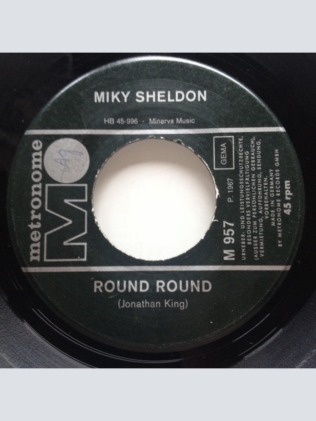 Vinyl / Miky Sheldon - Round Round