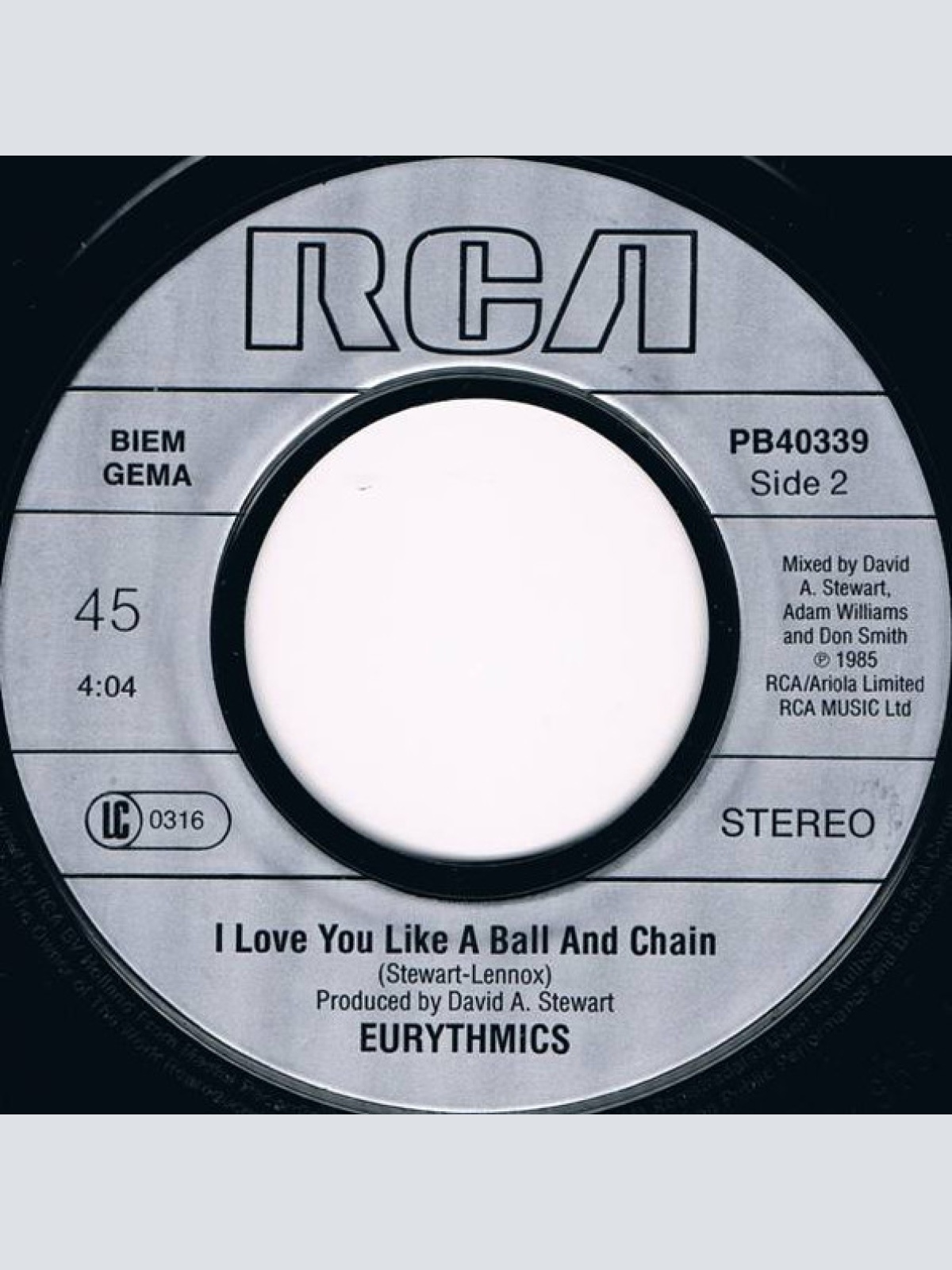 Vinyl / Eurythmics And Aretha Franklin - Sisters Are Doin' It For Themselves