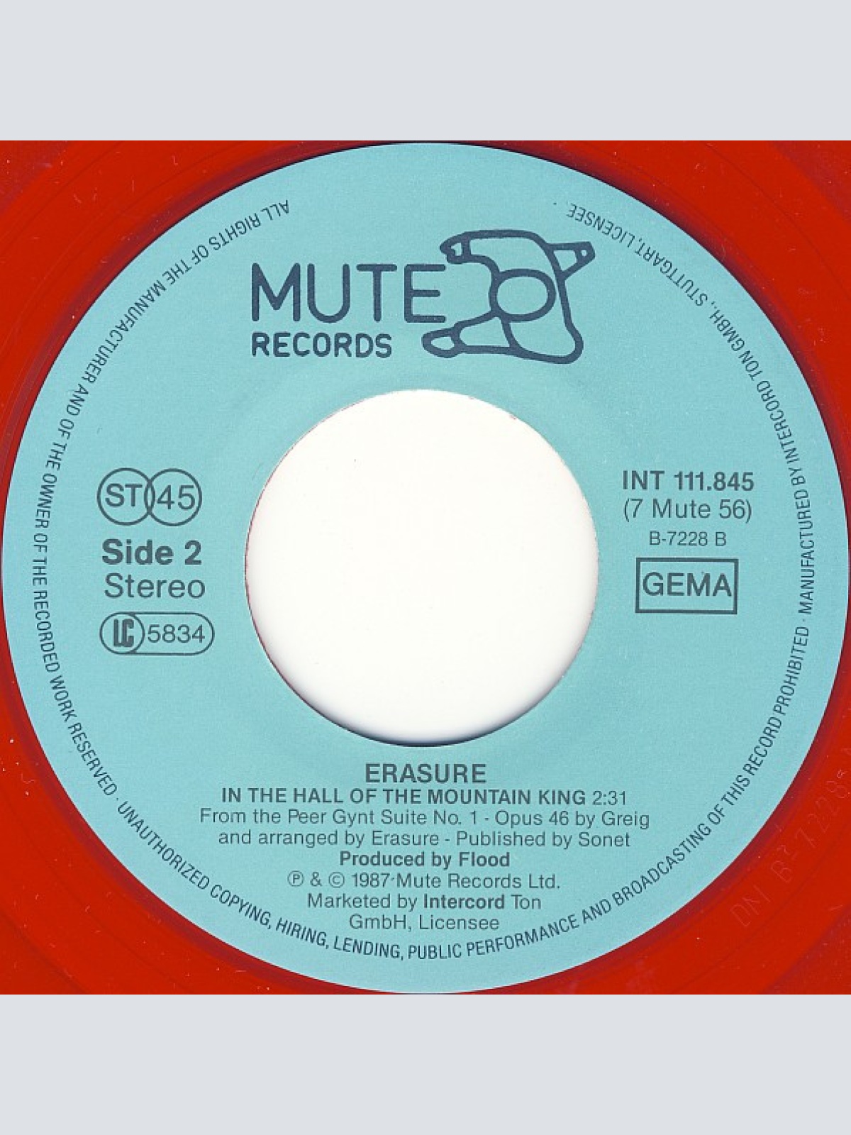 Vinyl / Erasure - It Doesn't Have To Be