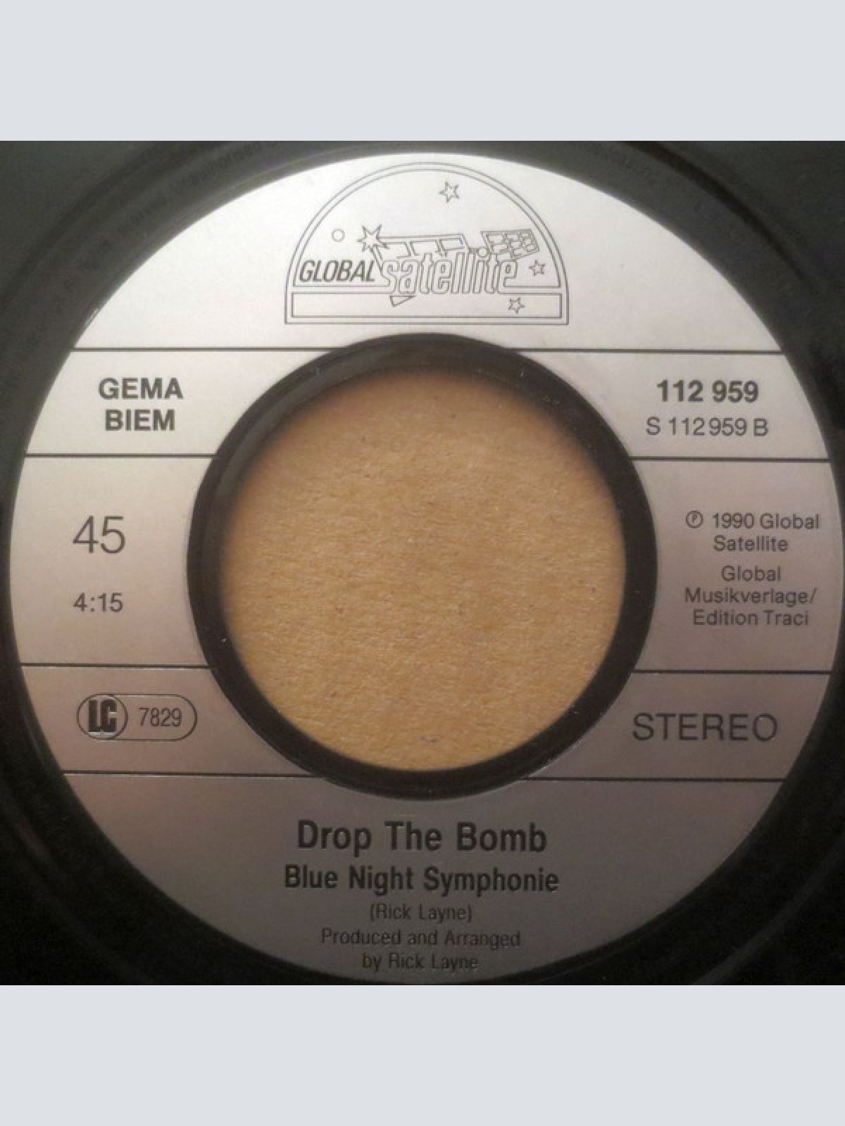 Vinyl / Drop The Bomb - Megamix Of Erasure Hits